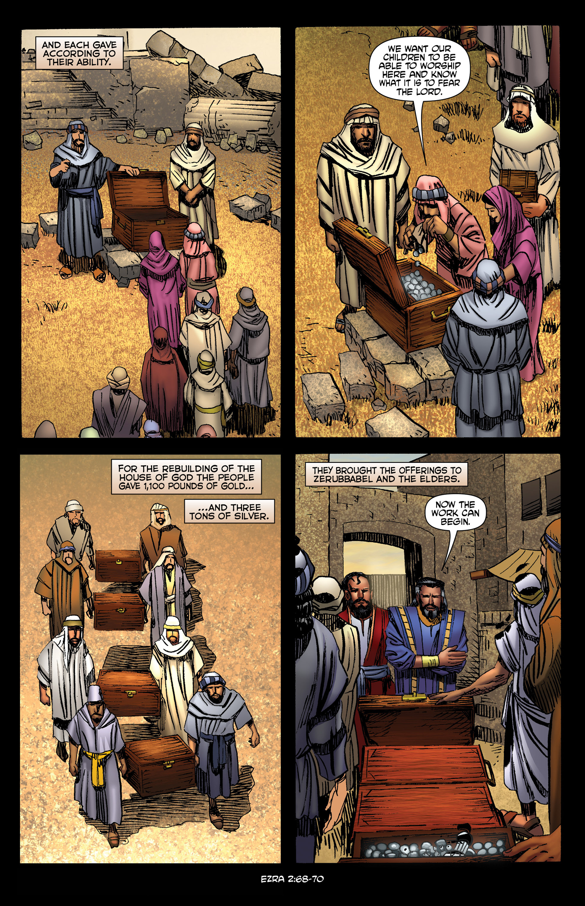 Read online The Kingstone Bible comic -  Issue #7 - 133