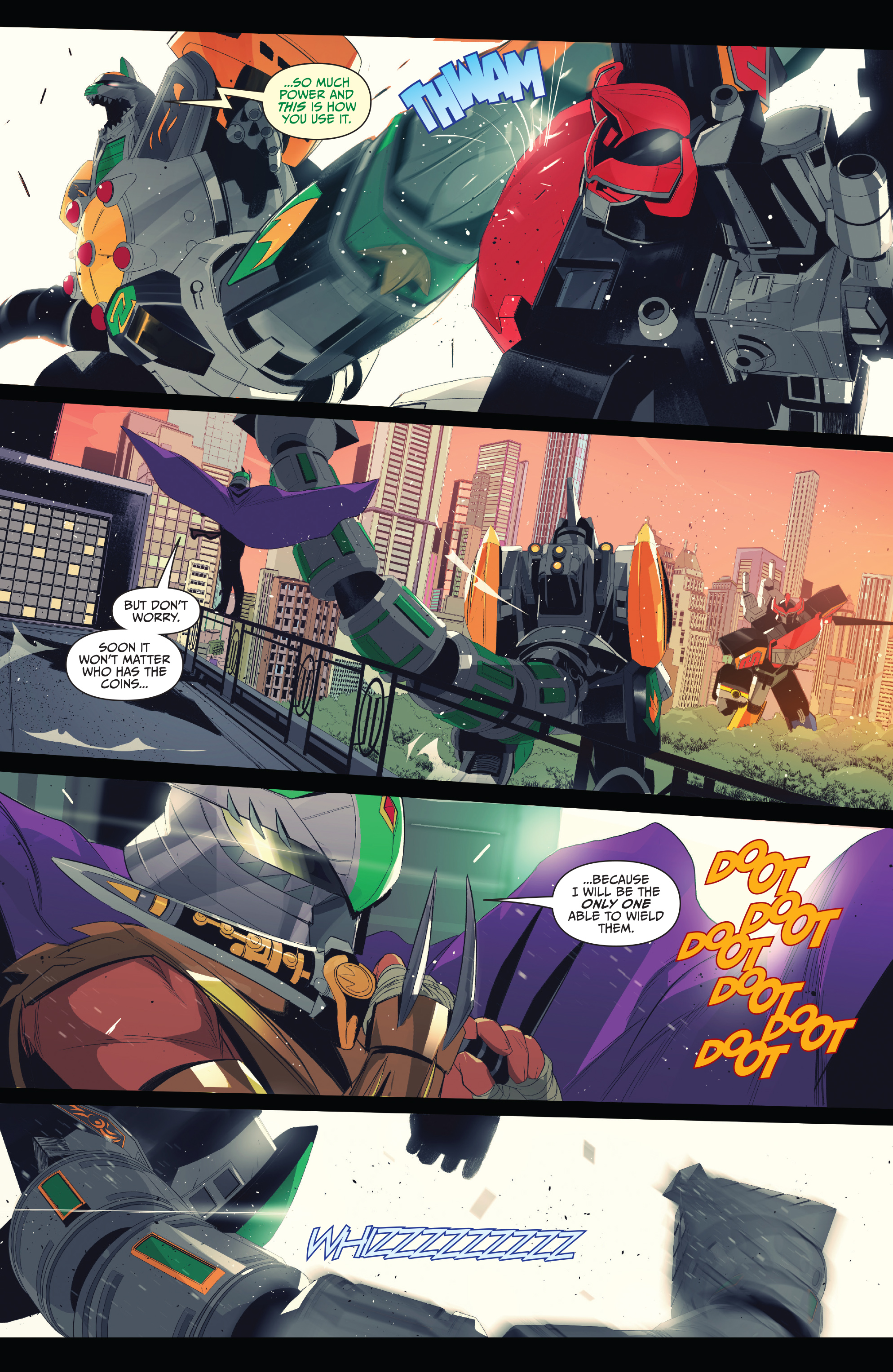 Read online Mighty Morphin Power Rangers: Teenage Mutant Ninja Turtles comic -  Issue #5 - 5