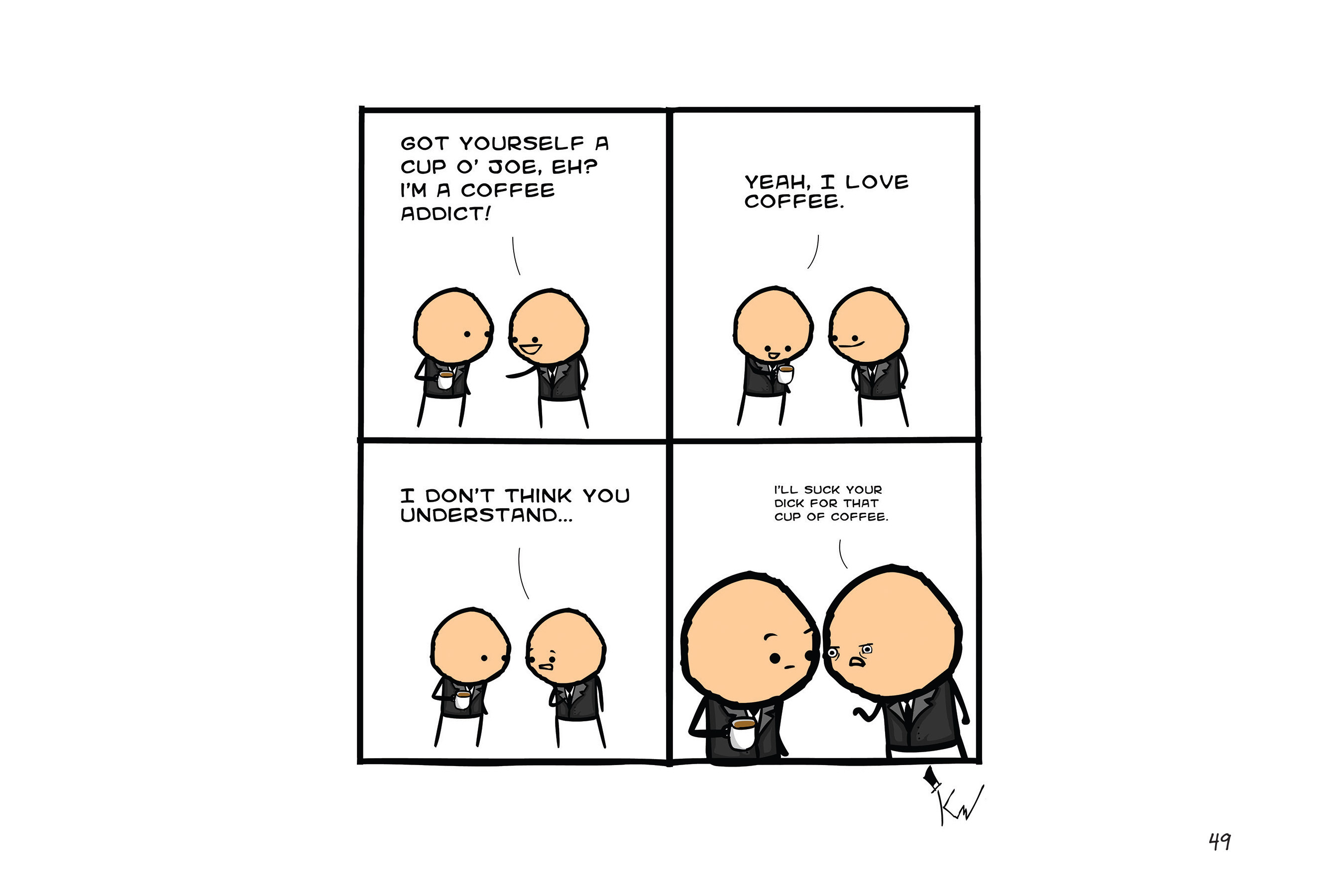 Read online Cyanide & Happiness: Stab Factory comic -  Issue # TPB - 49