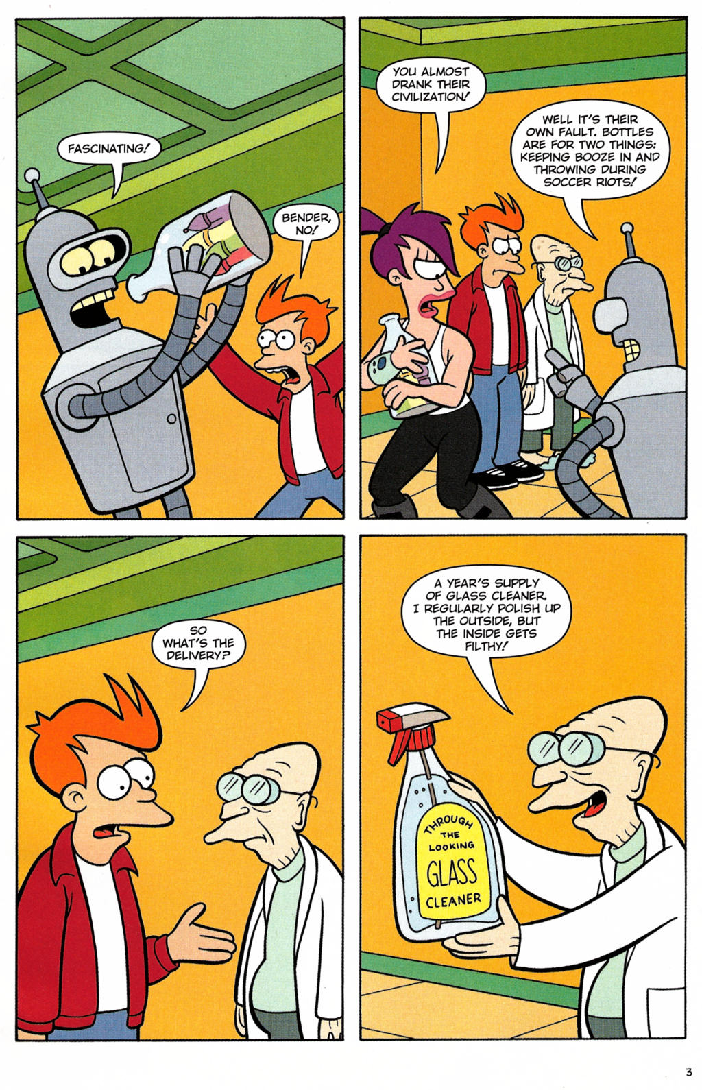 Read online Futurama Comics comic -  Issue #29 - 4