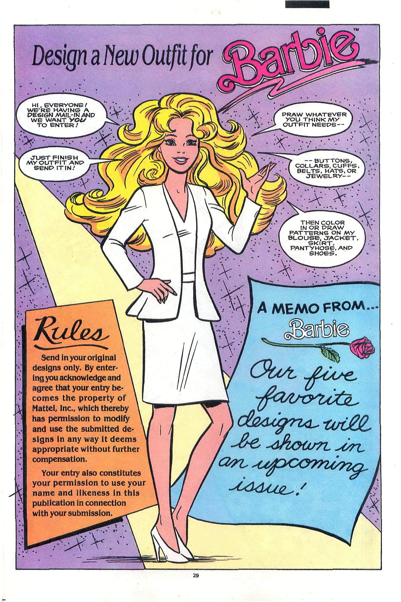 Read online Barbie Fashion comic -  Issue #1 - 31