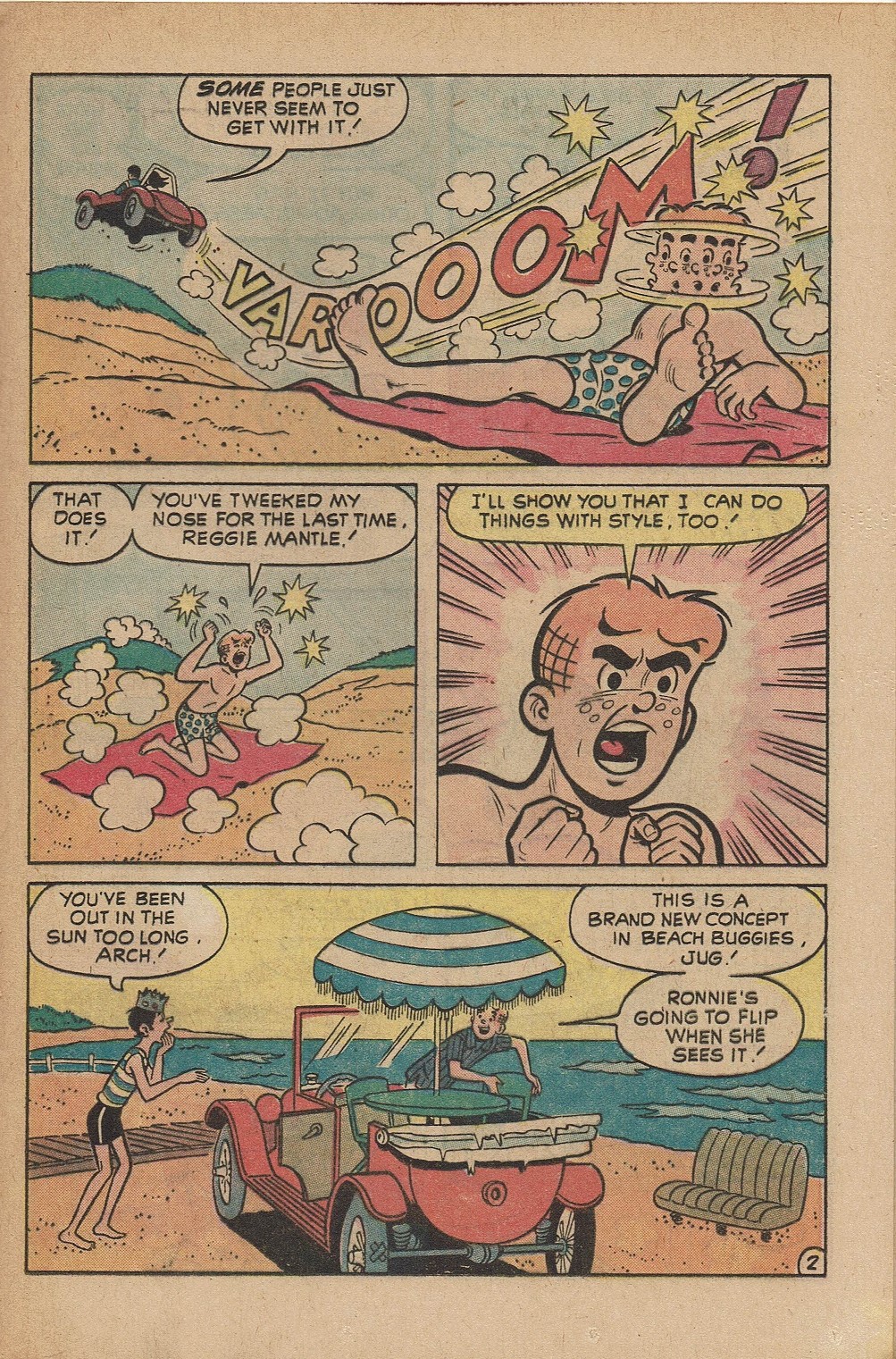 Read online Reggie and Me (1966) comic -  Issue #58 - 28