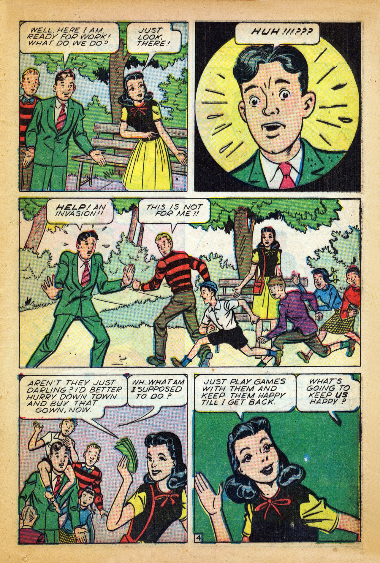 Read online Georgie Comics (1945) comic -  Issue #8 - 35