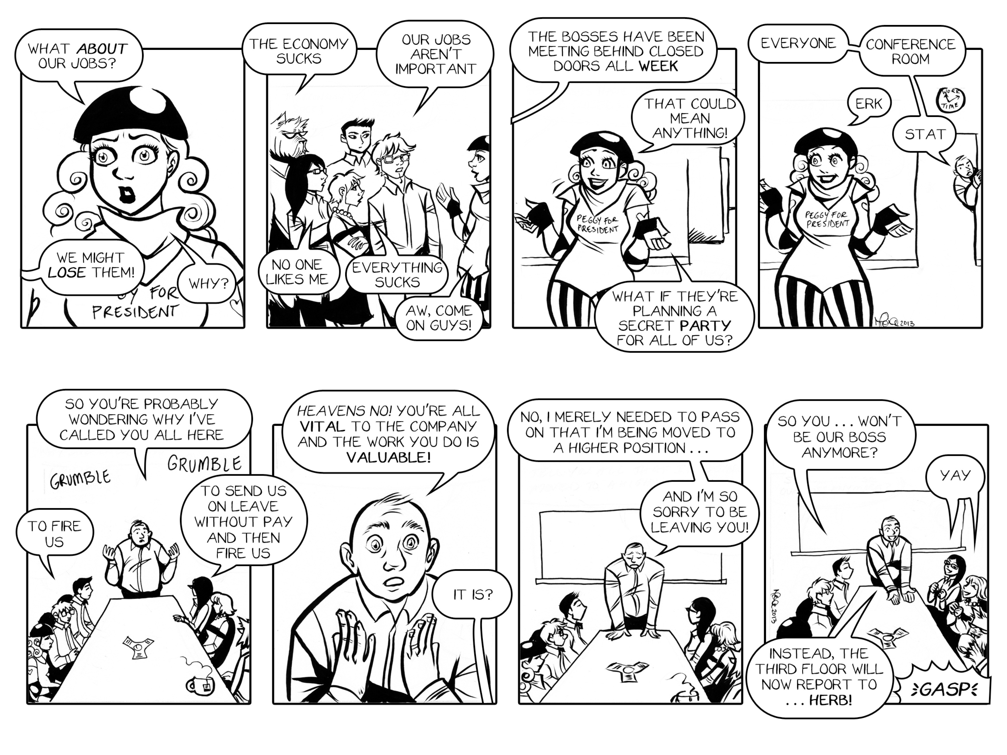 Read online Bonnie N. Collide, Nine to Five comic -  Issue #4 - 3