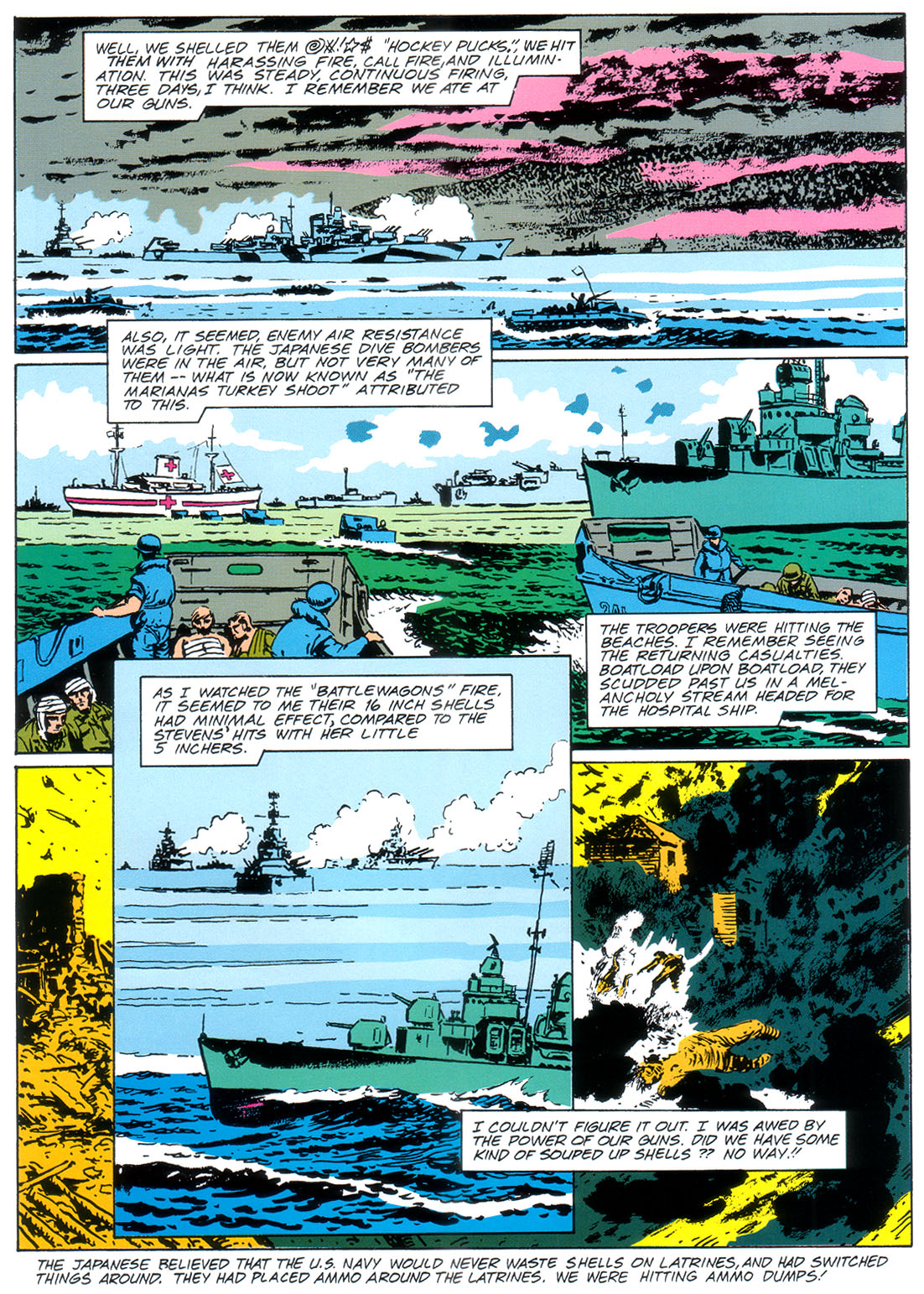 Read online Marvel Graphic Novel comic -  Issue #48 - A Sailors Story - Book 2 - 34