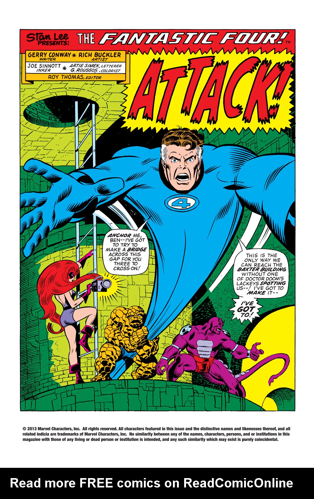 Read online Fantastic Four (1961) comic -  Issue #144 - 2
