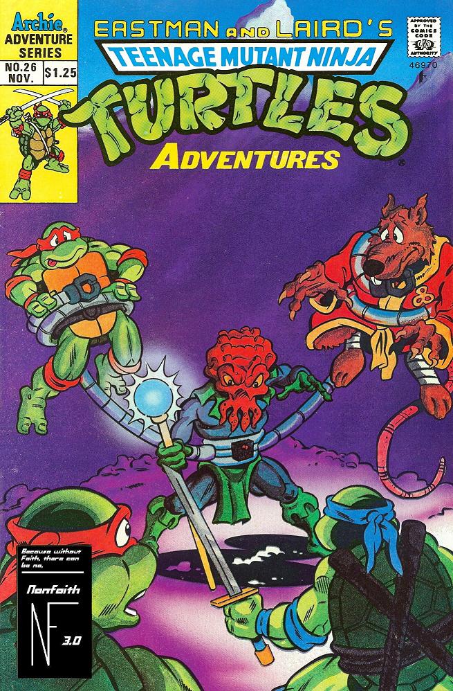 Read online Teenage Mutant Ninja Turtles Adventures (1989) comic -  Issue #26 - 1