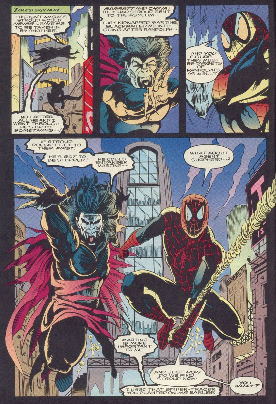Read online Morbius: The Living Vampire (1992) comic -  Issue #23 - 8
