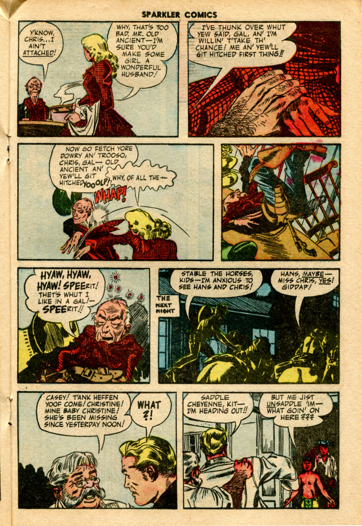 Read online Sparkler Comics comic -  Issue #119 - 21