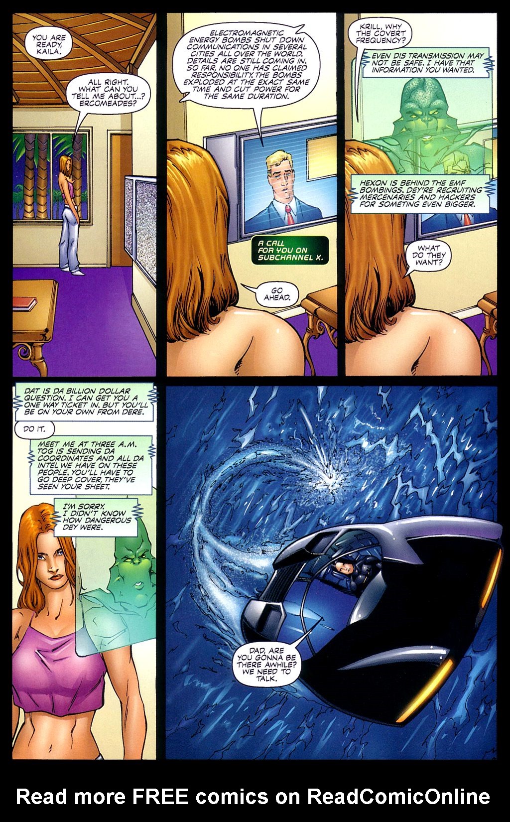 Read online Black Tide (2002) comic -  Issue #4 - 23