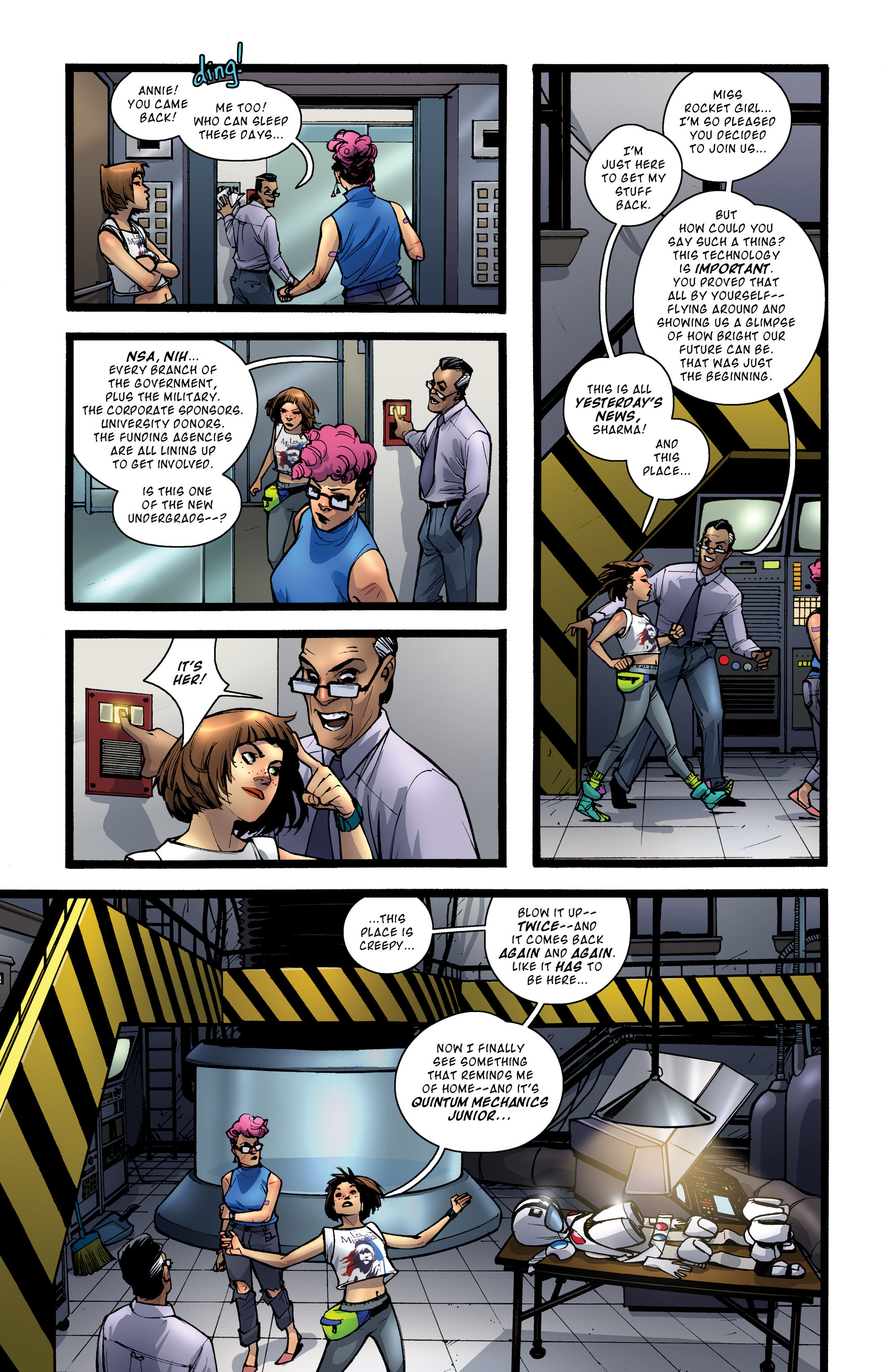 Read online Rocket Girl (2013) comic -  Issue #7 - 6