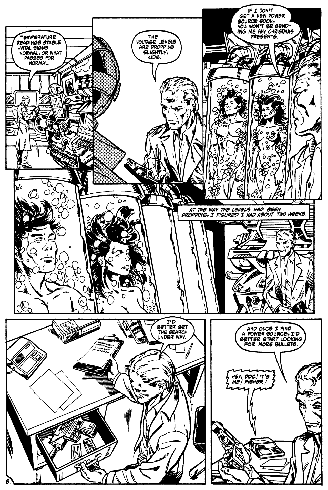 Read online Solo Ex-Mutants comic -  Issue #4 - 8