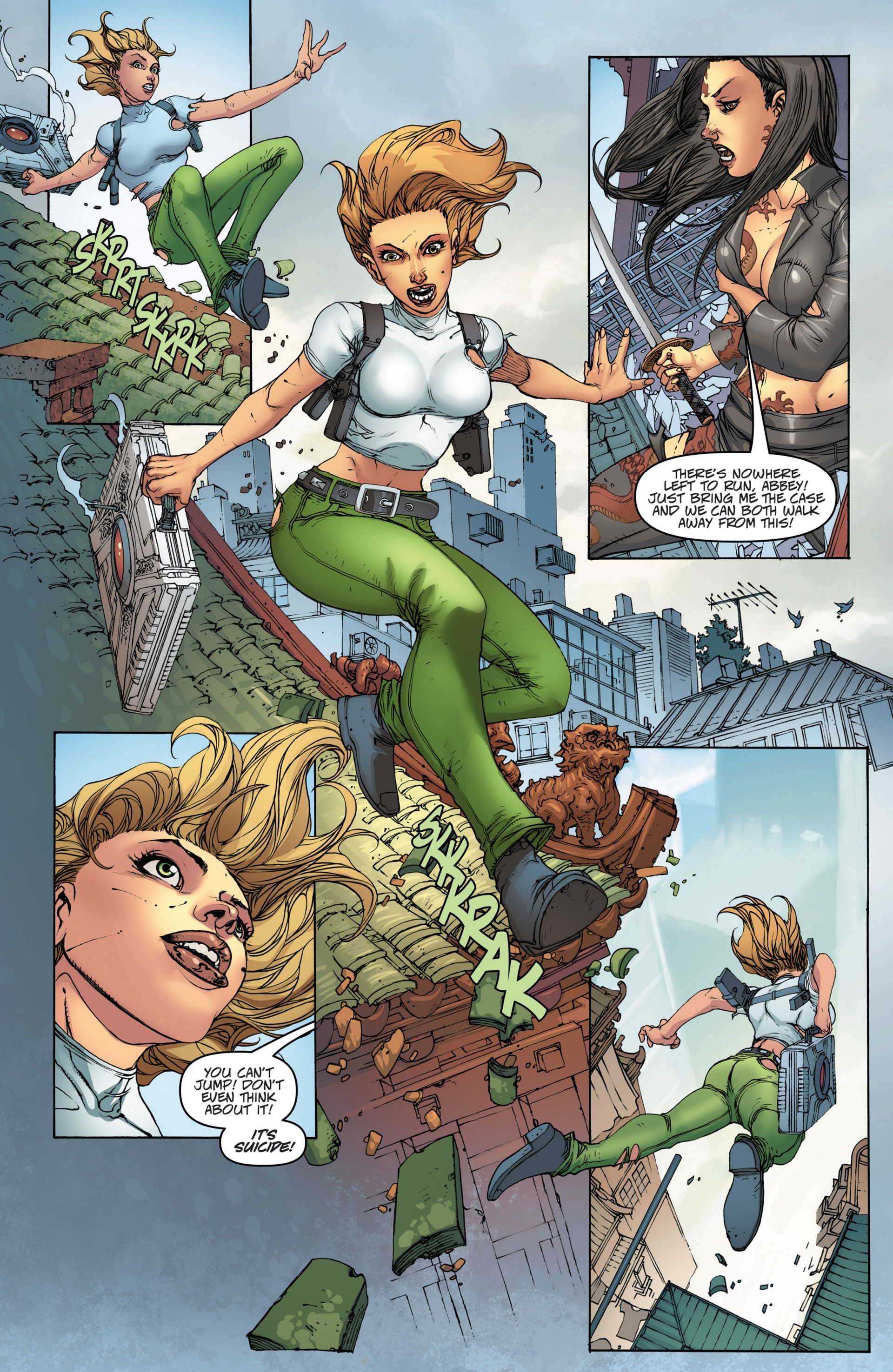 Read online Danger Girl: The Chase comic -  Issue #3 - 10