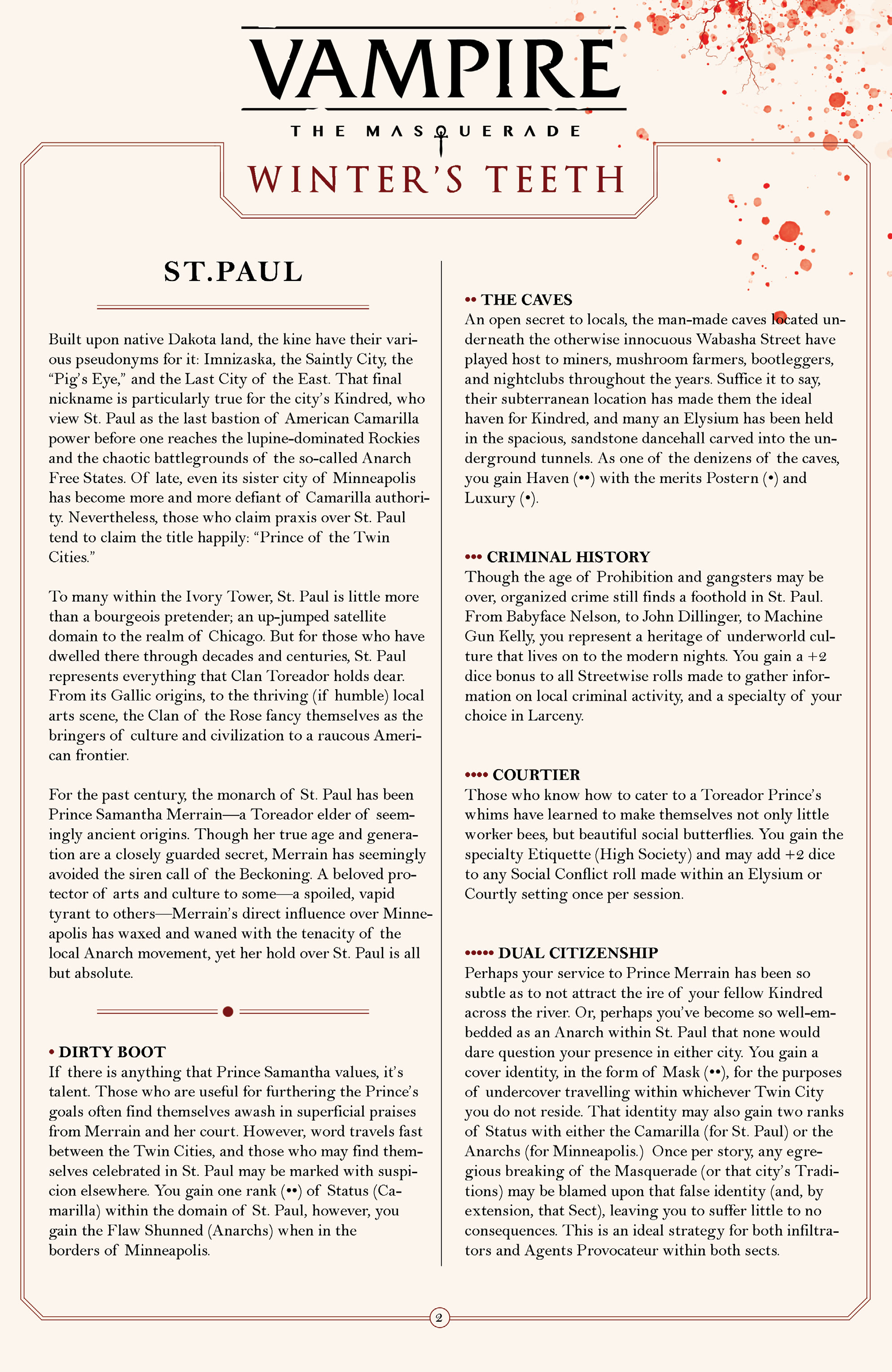 Read online Vampire: The Masquerade Winter's Teeth comic -  Issue #2 - 33