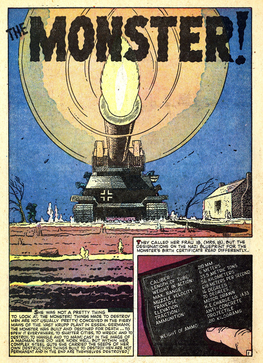 Read online War Comics comic -  Issue #9 - 10