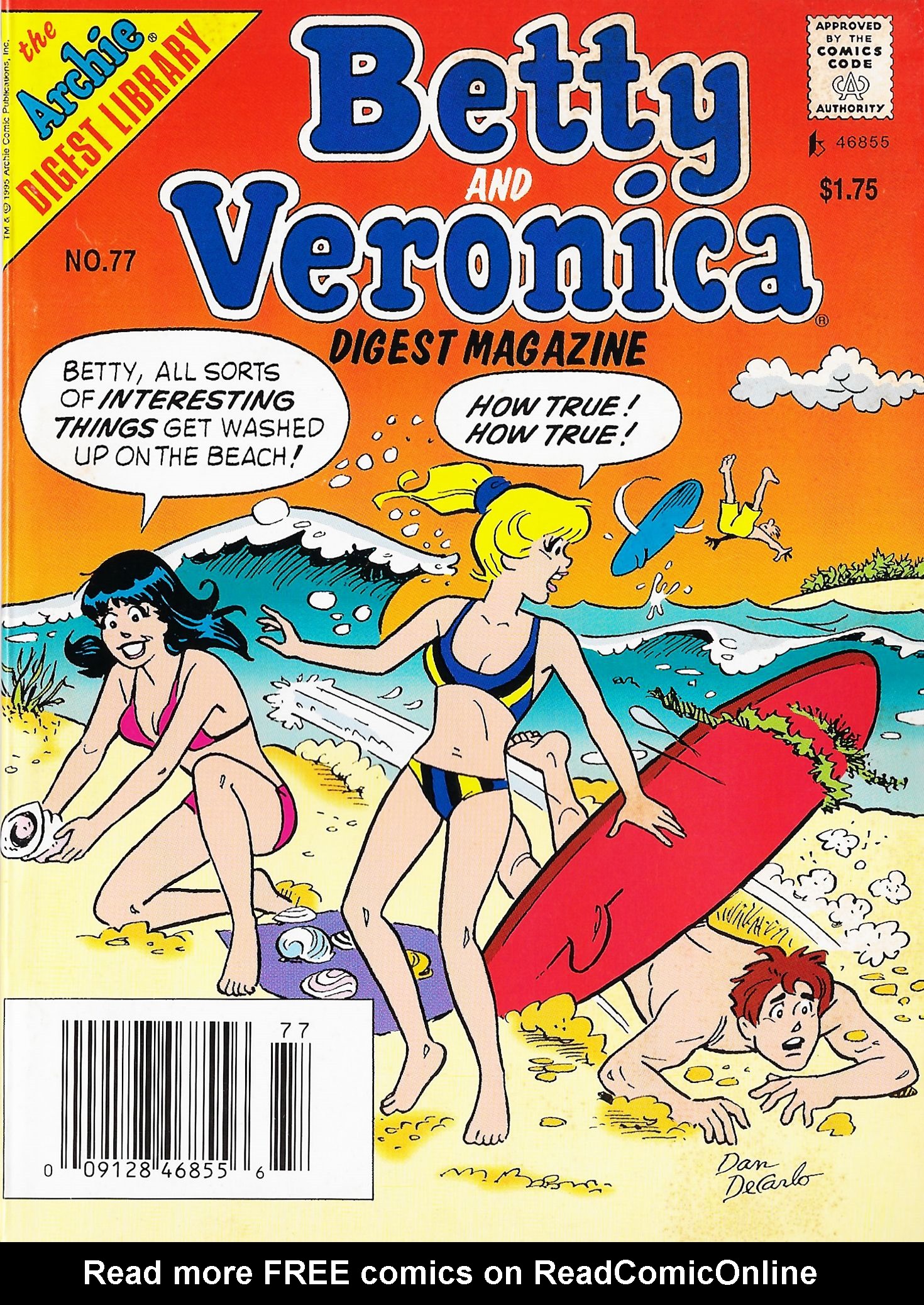 Read online Betty and Veronica Digest Magazine comic -  Issue #77 - 1