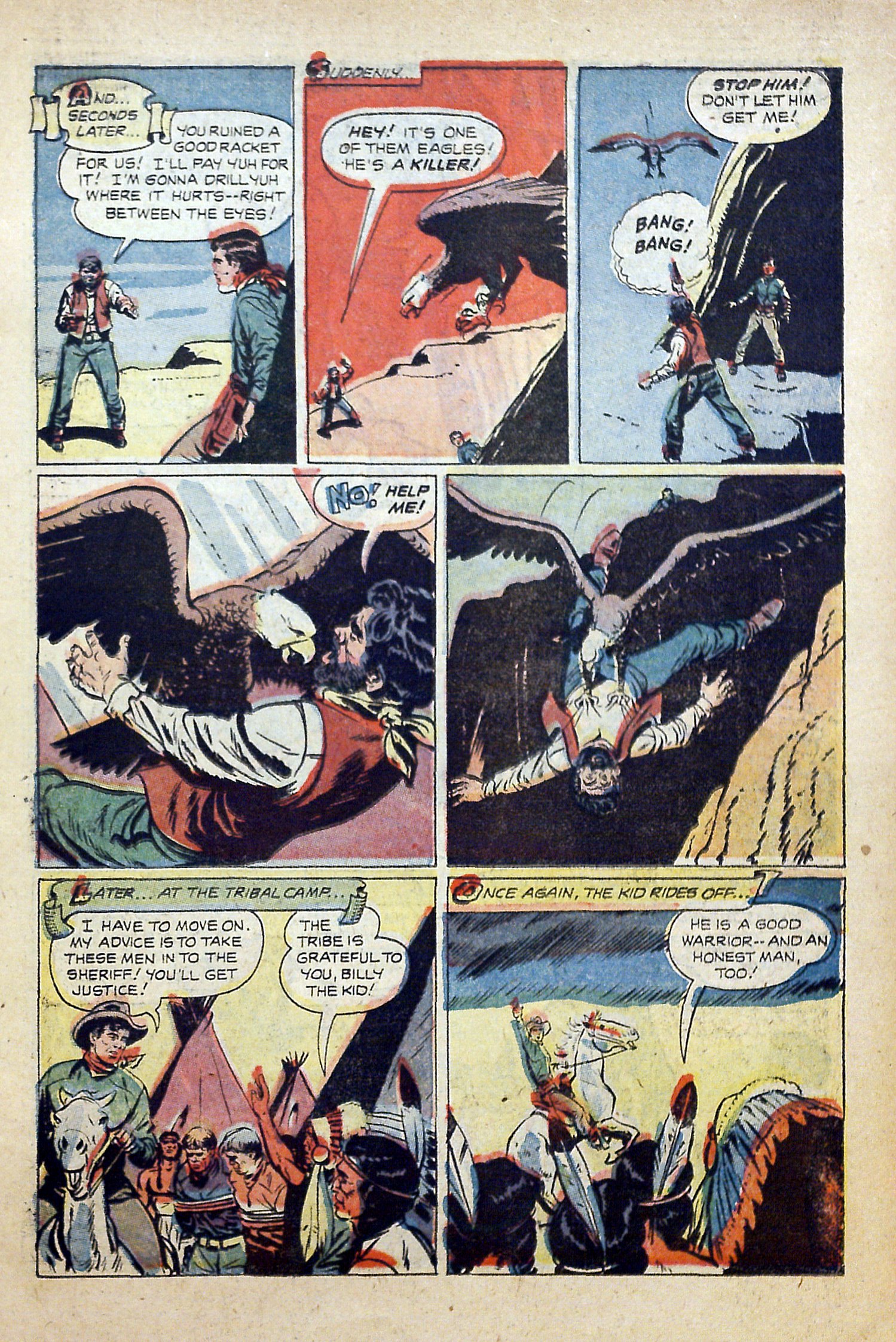 Read online Billy the Kid Adventure Magazine comic -  Issue #9 - 11