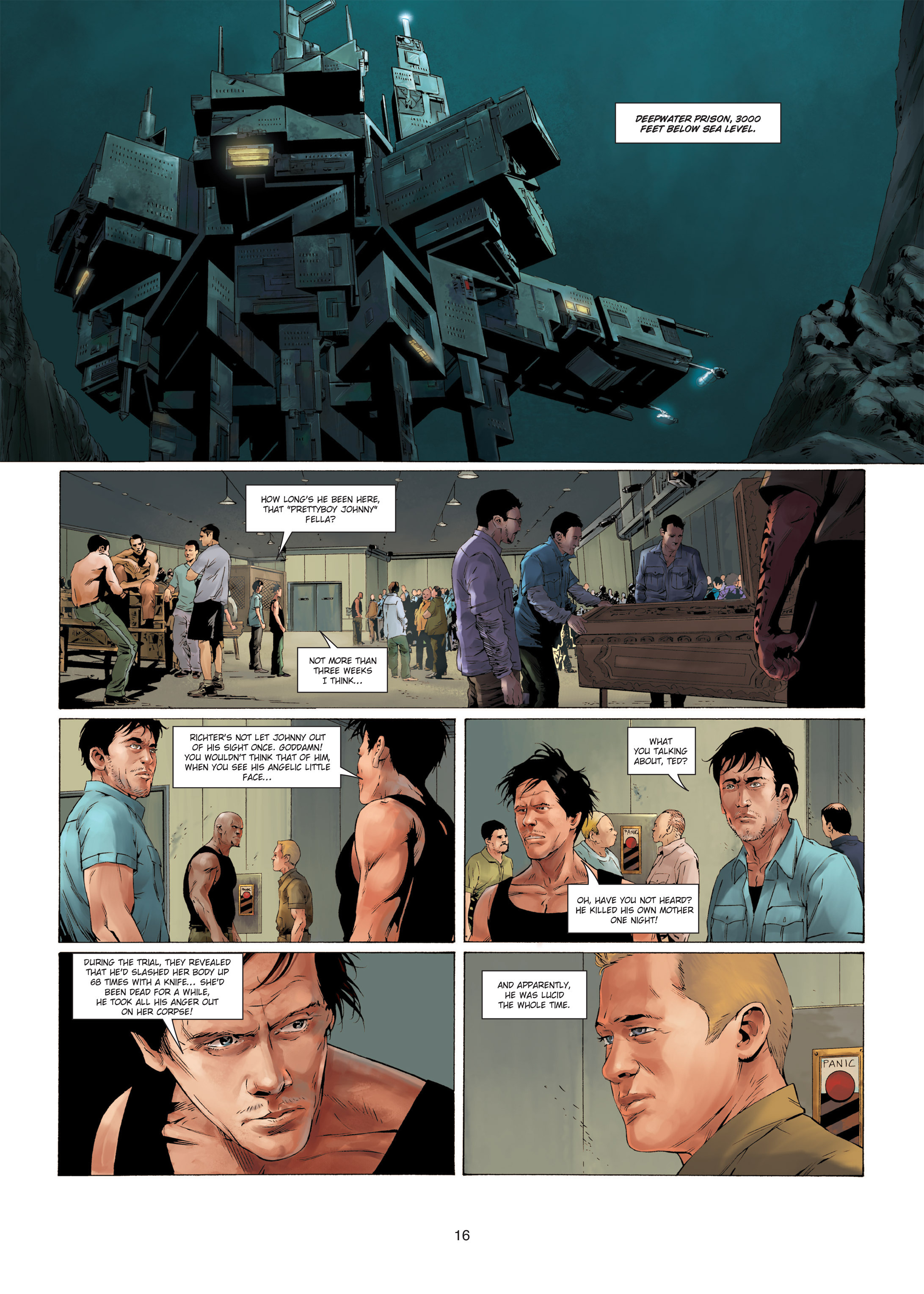 Read online Deepwater Prison comic -  Issue #1 - 16