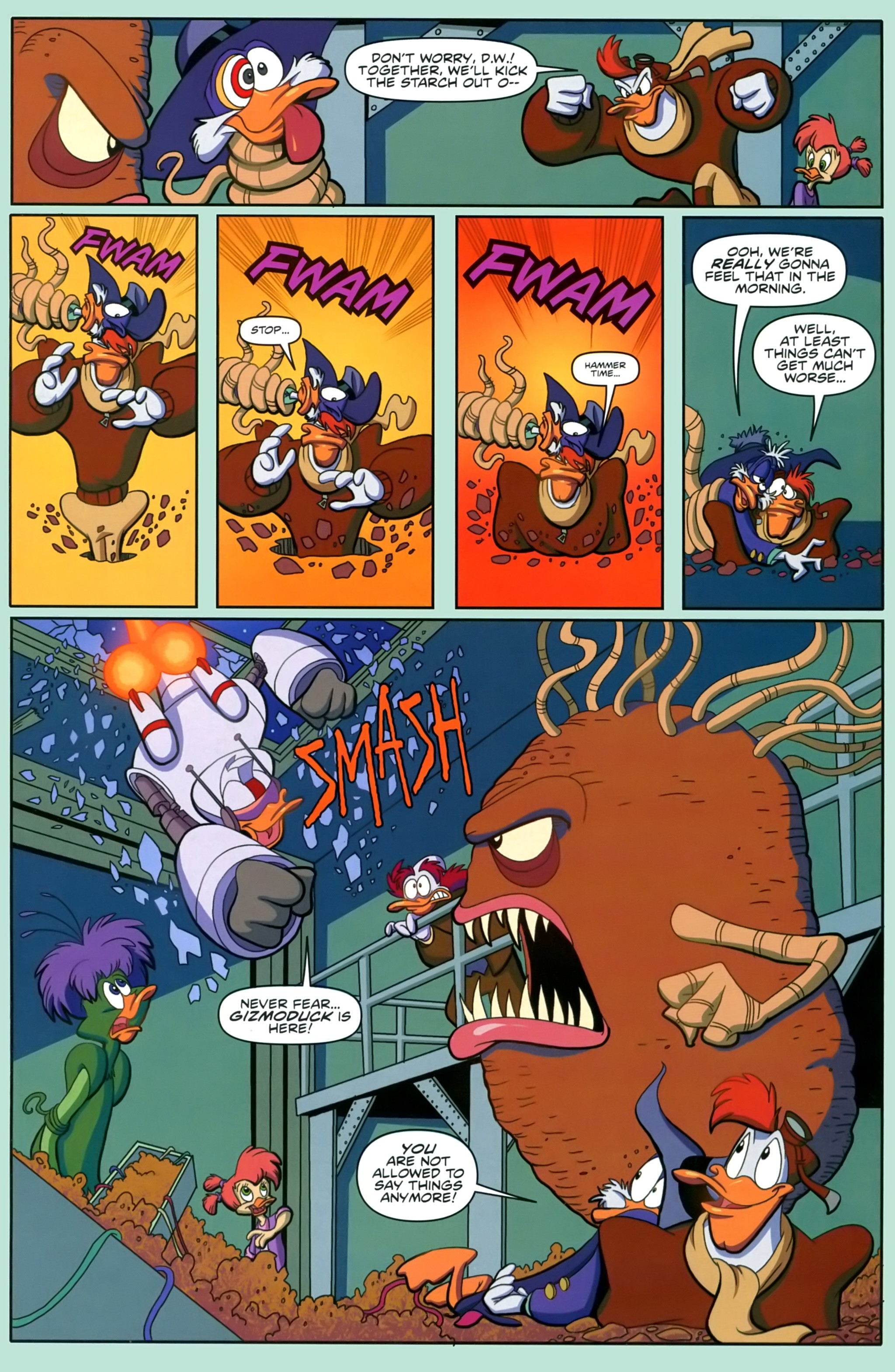 Read online Disney Darkwing Duck comic -  Issue #8 - 17