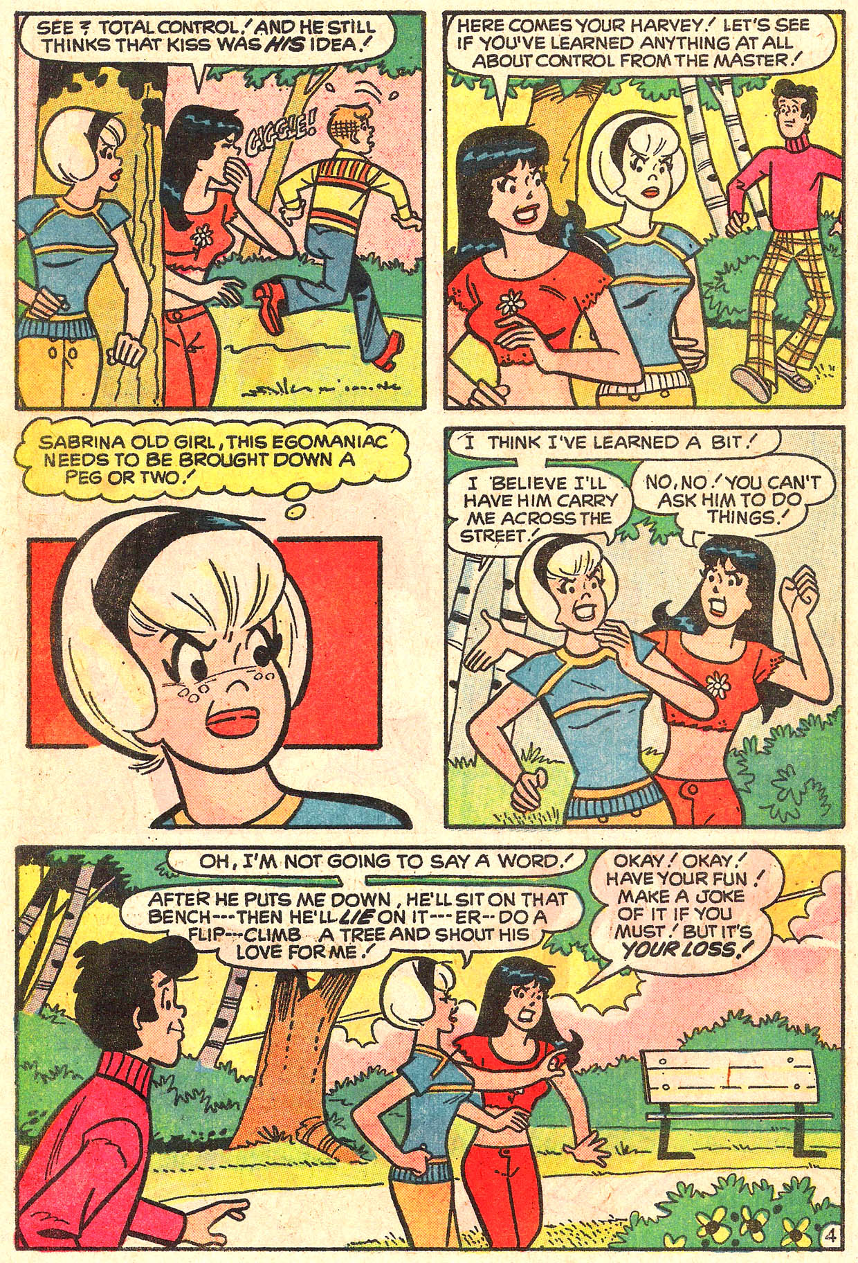 Read online Sabrina The Teenage Witch (1971) comic -  Issue #16 - 22