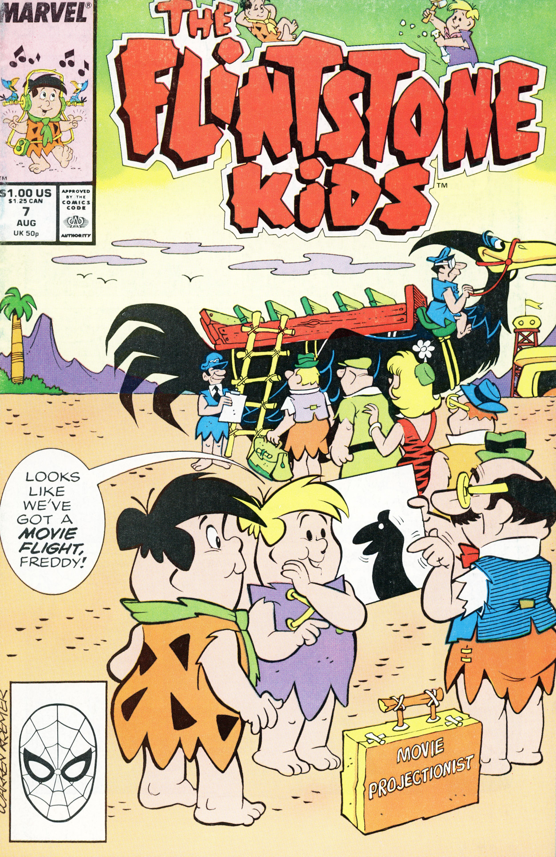 Read online The Flintstone Kids comic -  Issue #7 - 1
