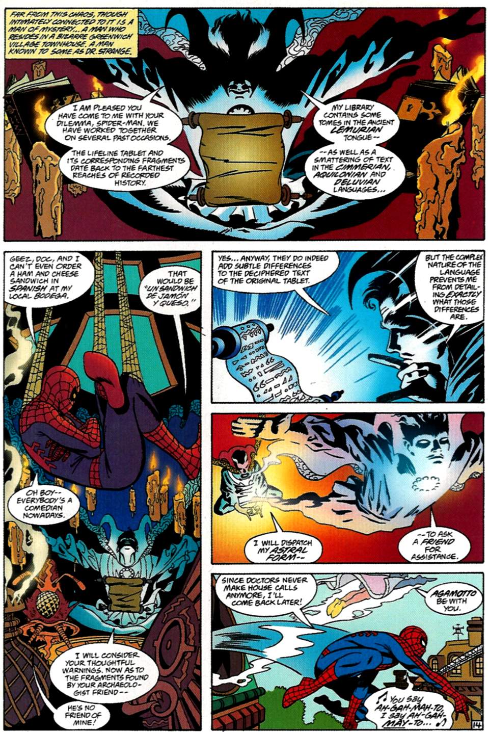 Read online Spider-Man: Lifeline comic -  Issue #1 - 15