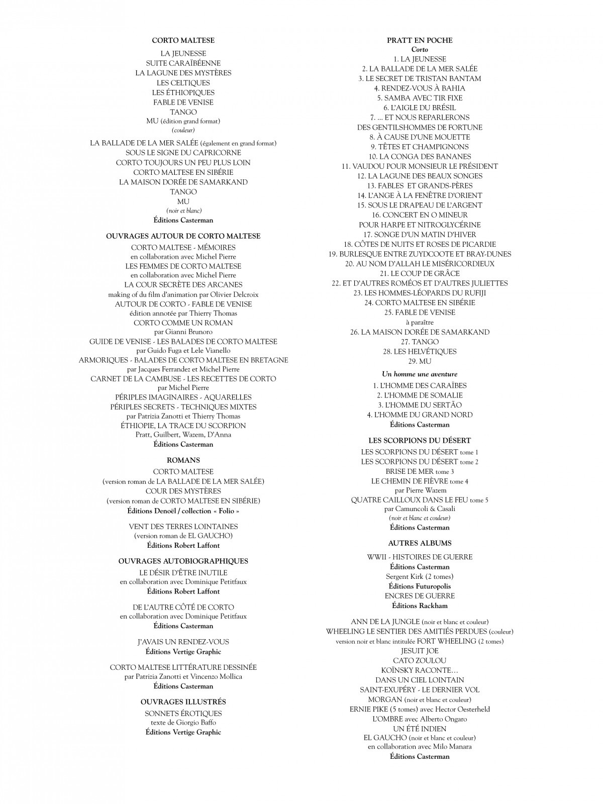 Read online Corto Maltese comic -  Issue # TPB 3 - 97