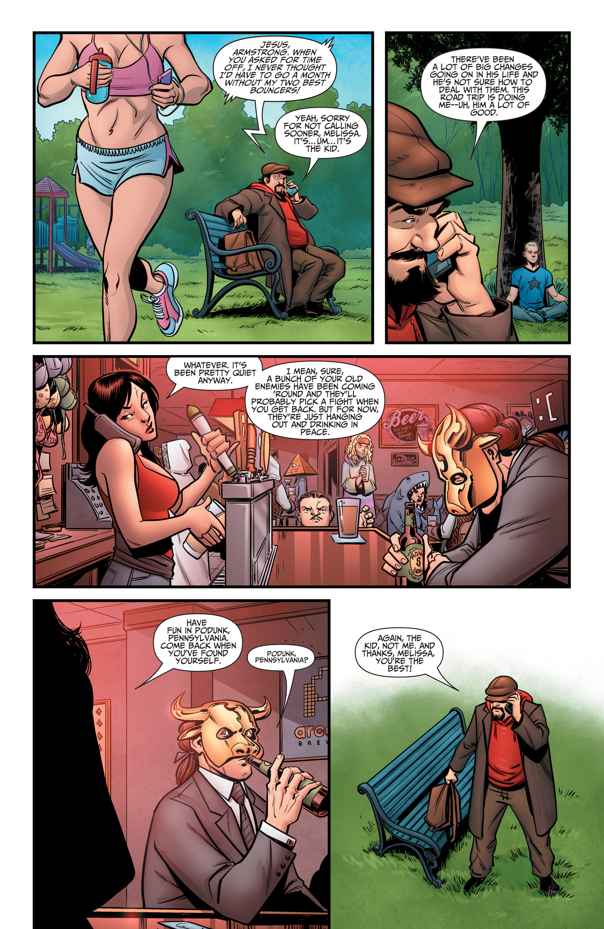 Read online A&A: The Adventures of Archer & Armstrong comic -  Issue #6 - 5