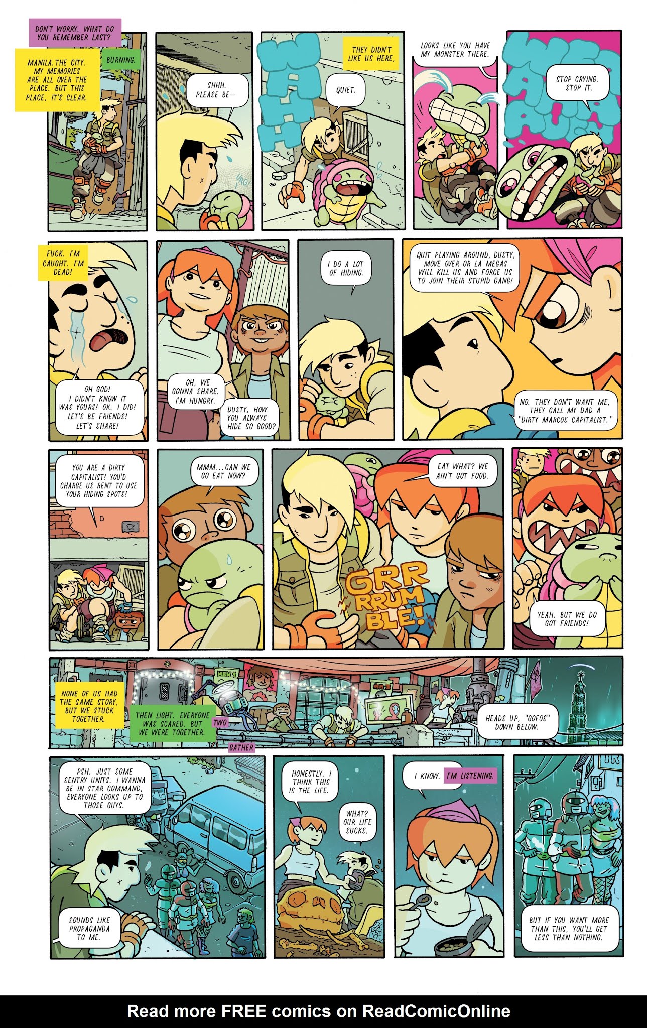 Read online Gamma comic -  Issue #1 - 4