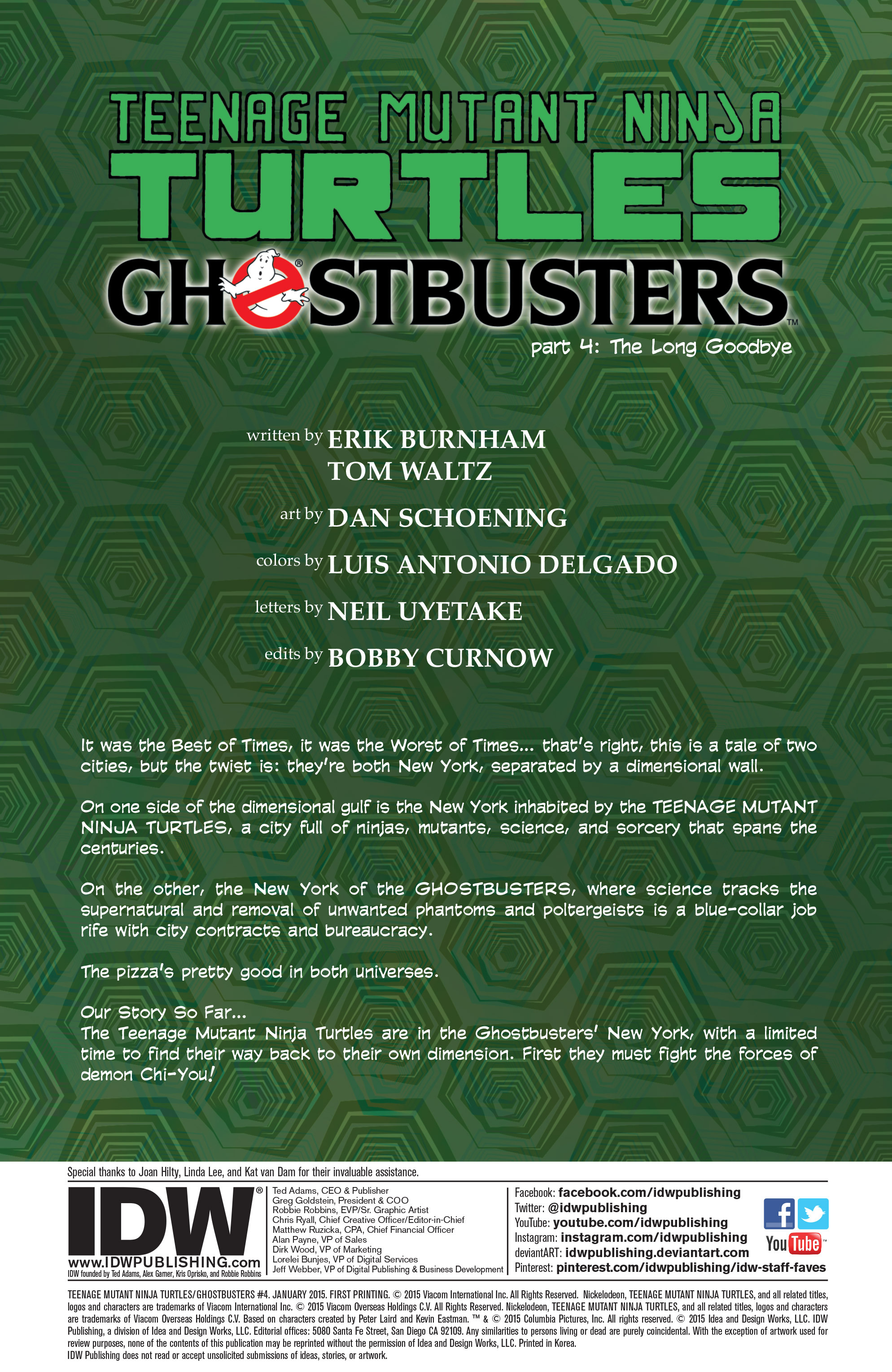 Read online Teenage Mutant Ninja Turtles/Ghostbusters comic -  Issue #4 - 2