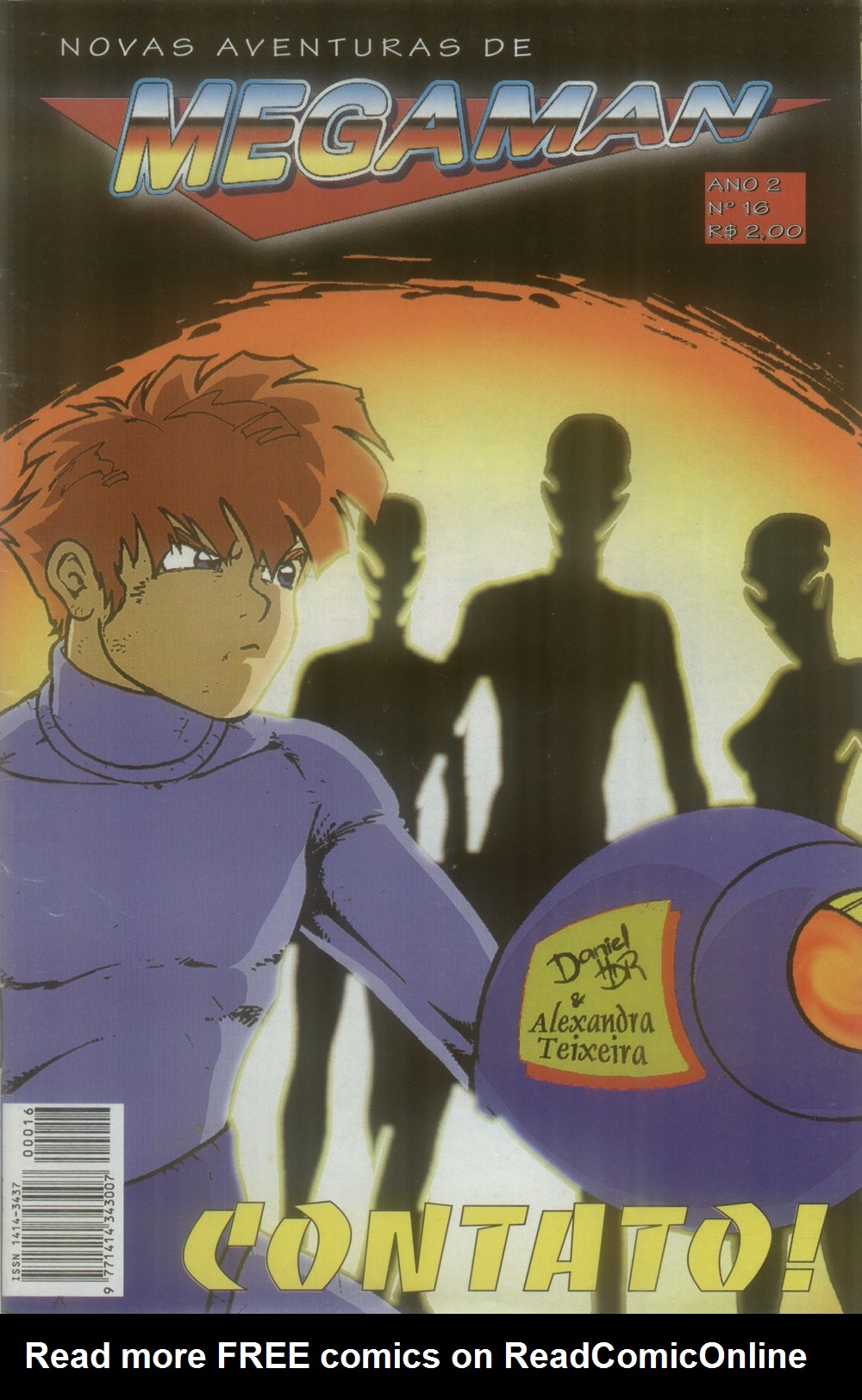 Read online Novas Aventuras de Megaman comic -  Issue #16 - 1