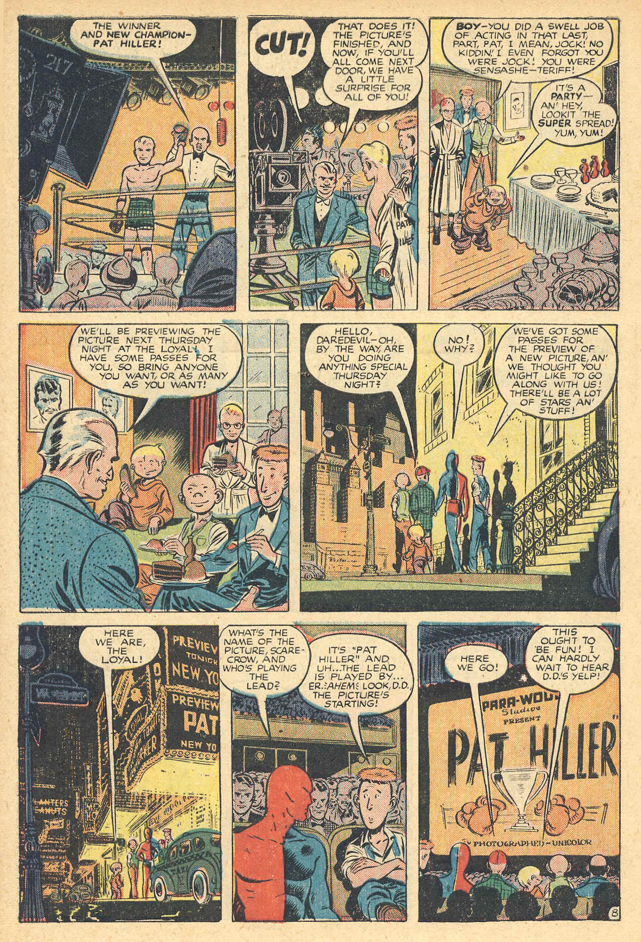 Read online Daredevil (1941) comic -  Issue #51 - 10