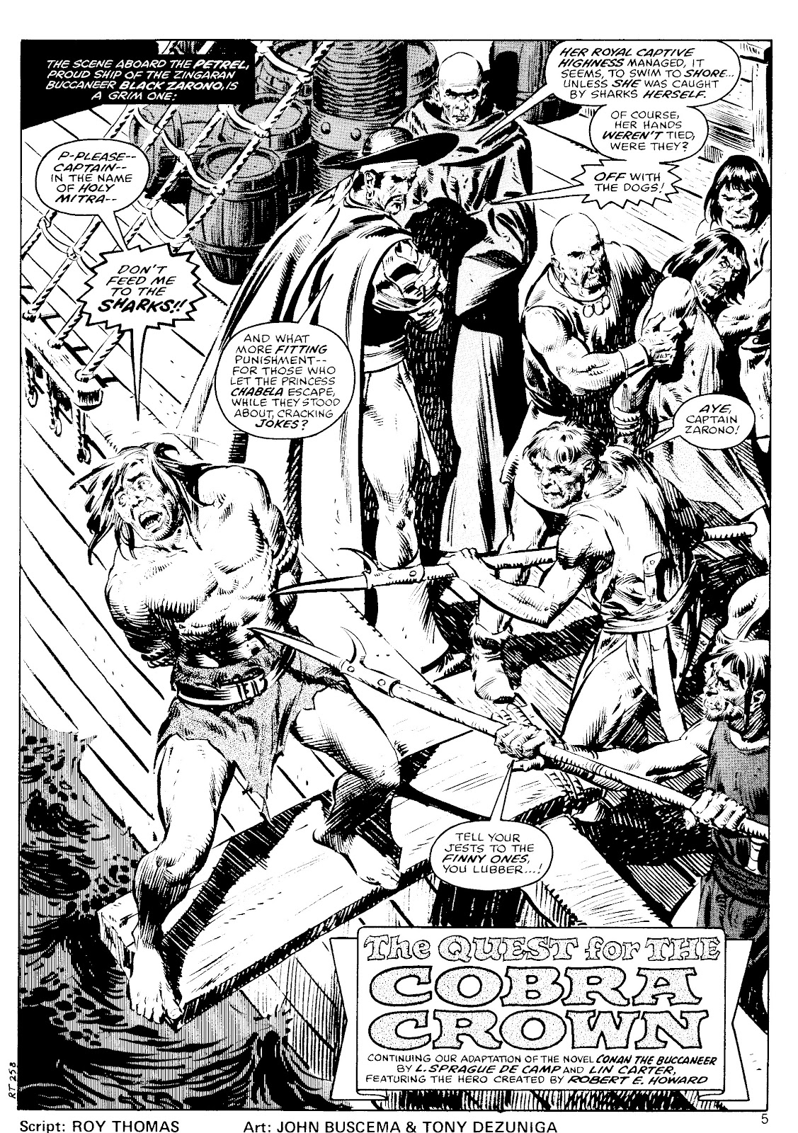The Savage Sword Of Conan issue 41 - Page 5