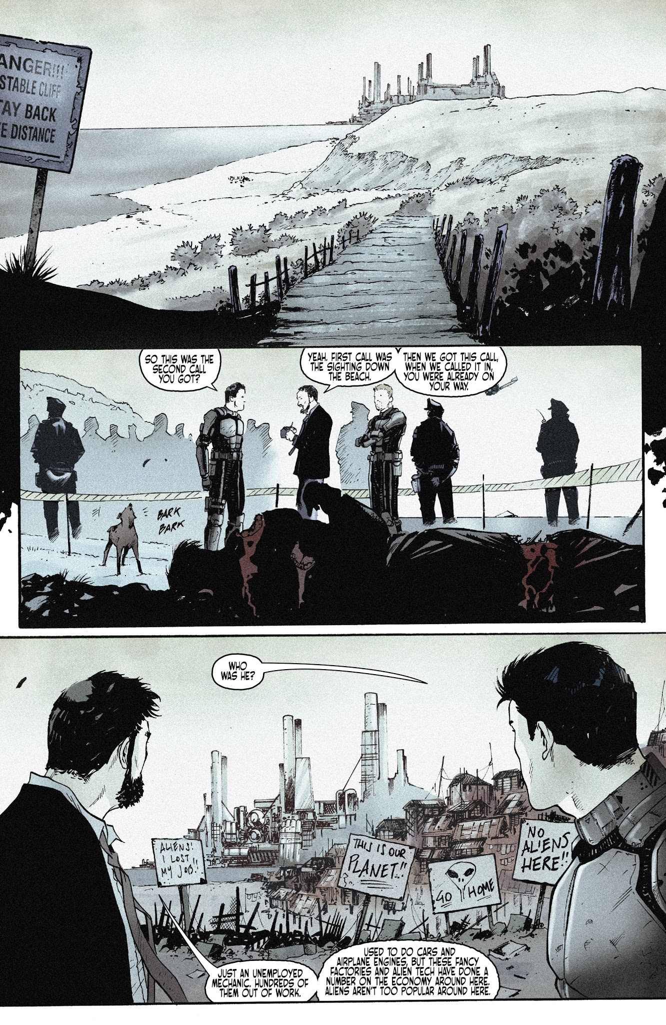 Read online Port of Earth comic -  Issue #1 - 20