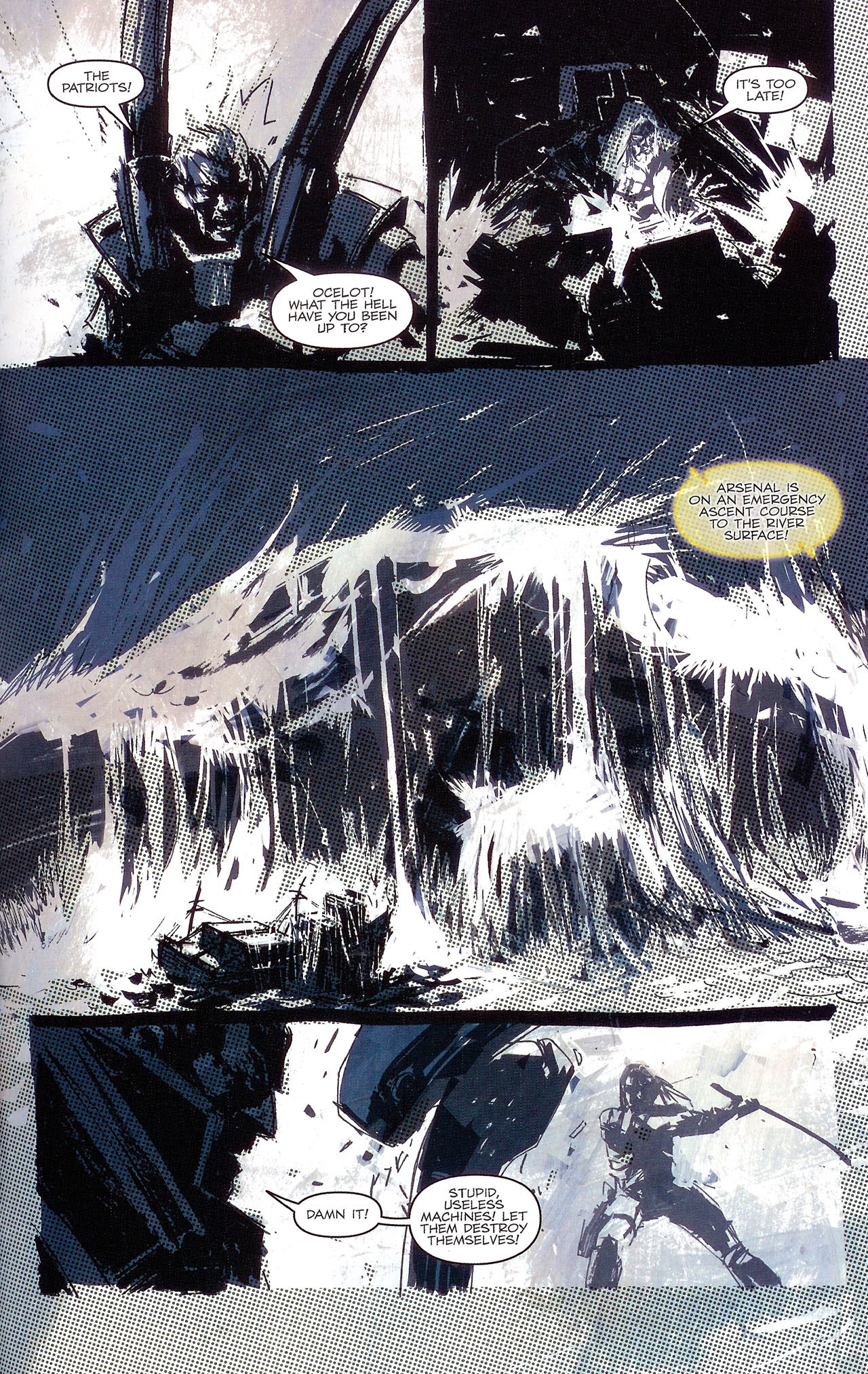 Read online Metal Gear Solid: Sons of Liberty comic -  Issue #11 - 15
