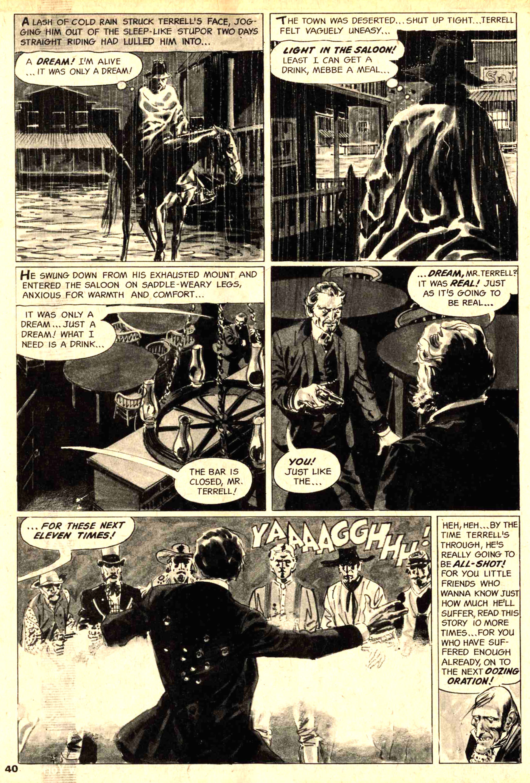 Read online Creepy (1964) comic -  Issue #26 - 40