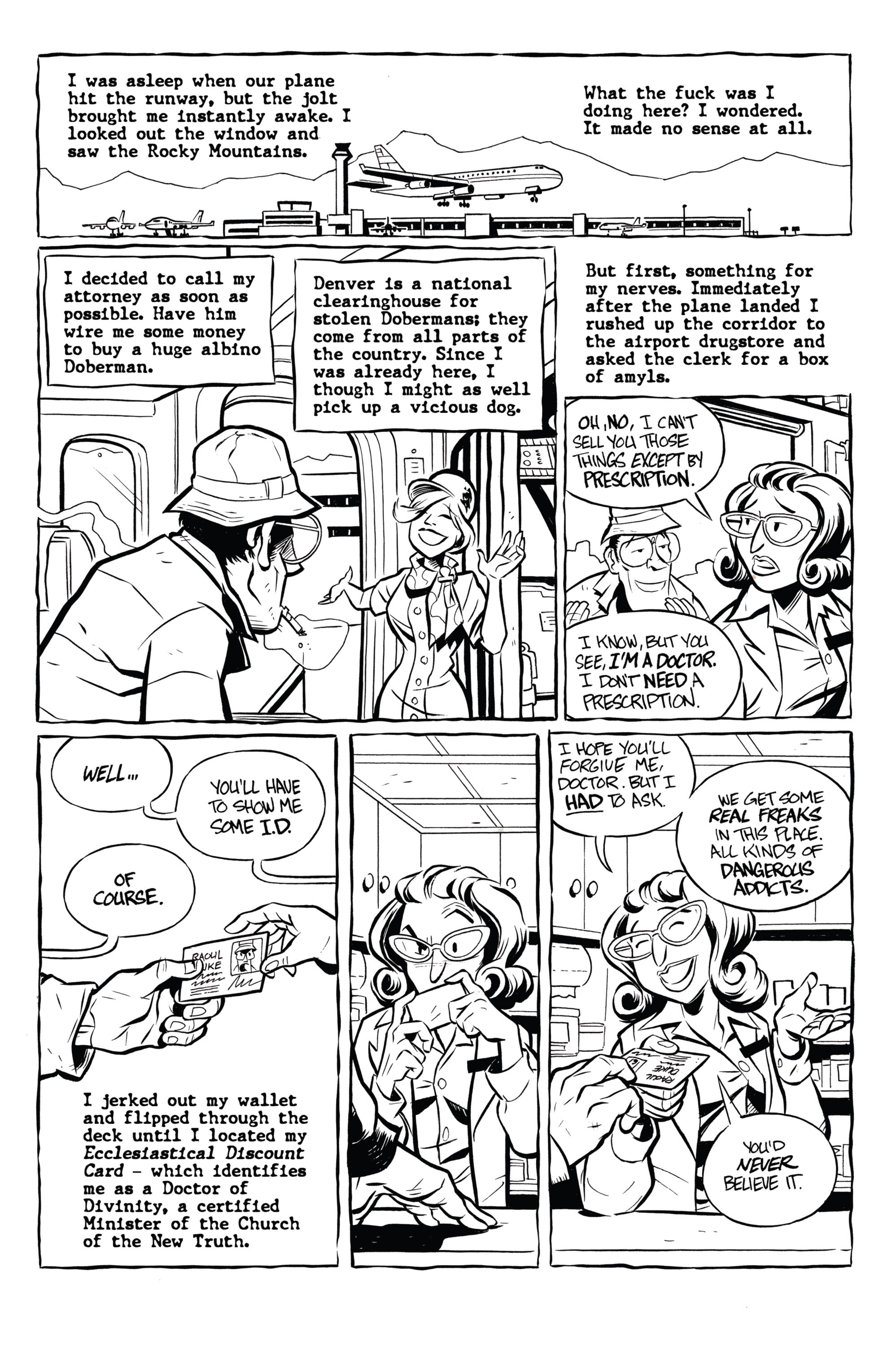 Read online Hunter S. Thompson's Fear and Loathing in Las Vegas comic -  Issue #4 - 42