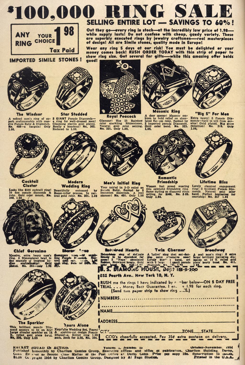 Read online Racket Squad in Action comic -  Issue #13 - 2