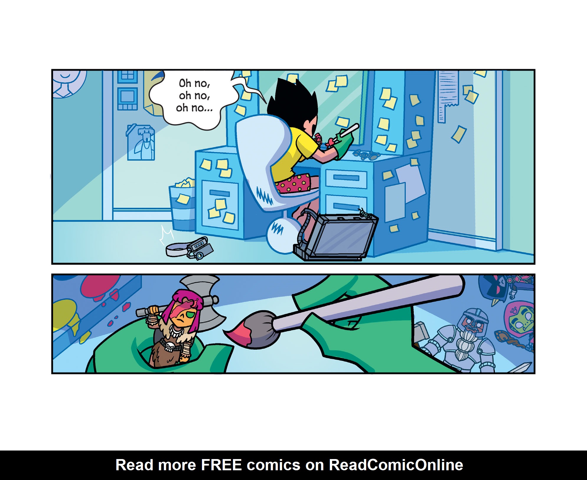 Read online Teen Titans Go! Roll With It! comic -  Issue #1 - 8