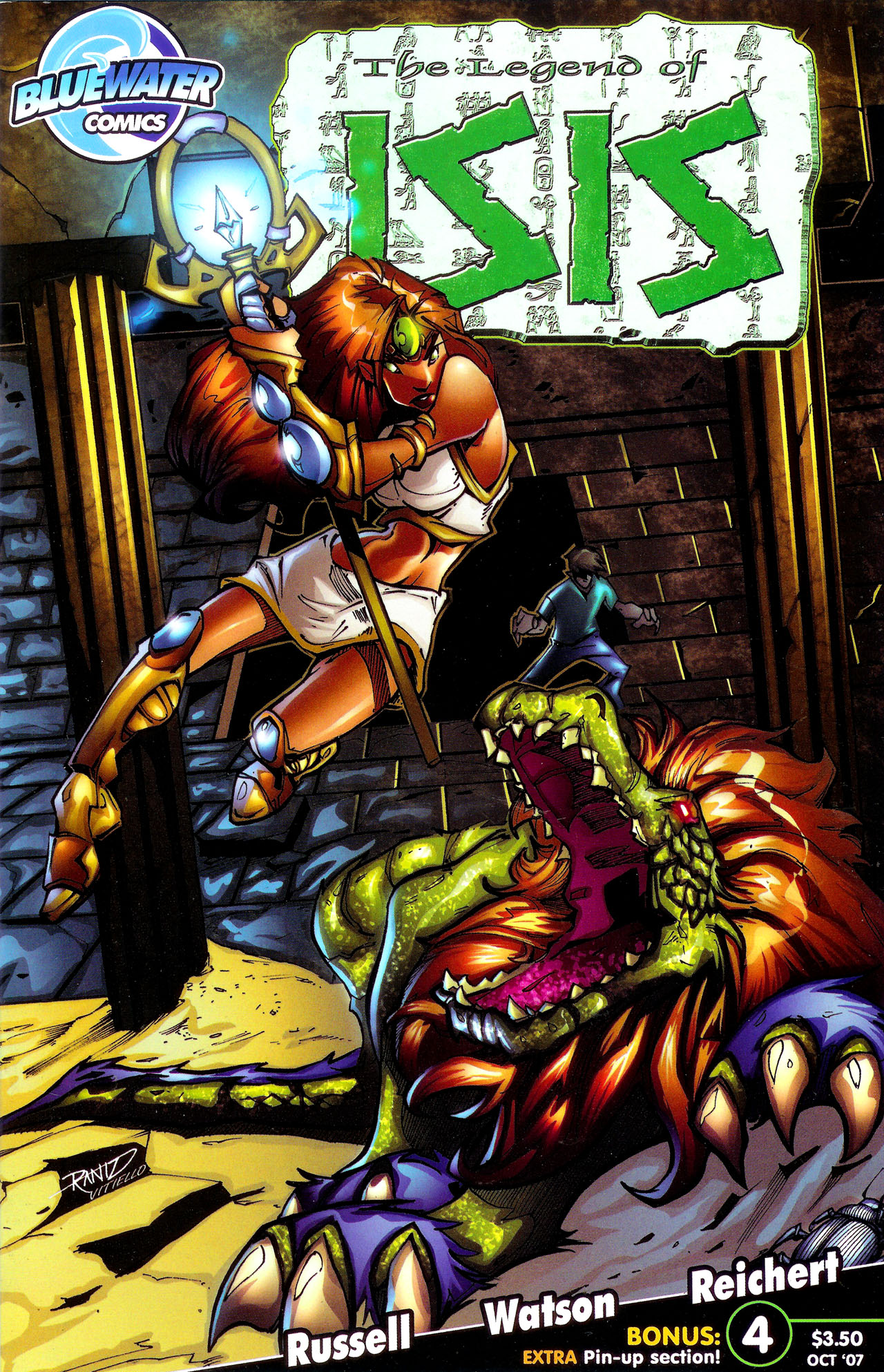 Read online Legend of Isis comic -  Issue #4 - 1