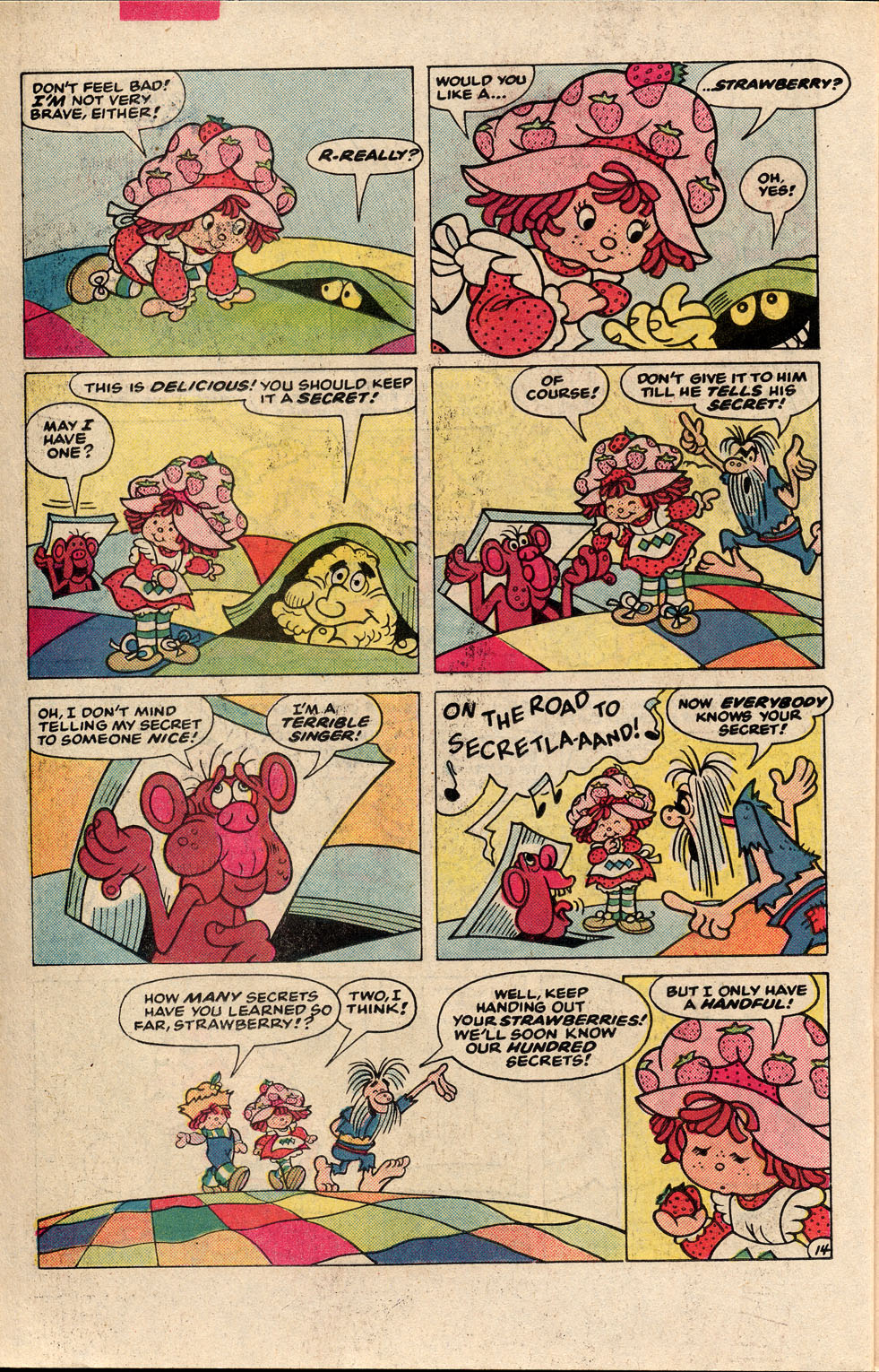 Read online Strawberry Shortcake (1985) comic -  Issue #1 - 22