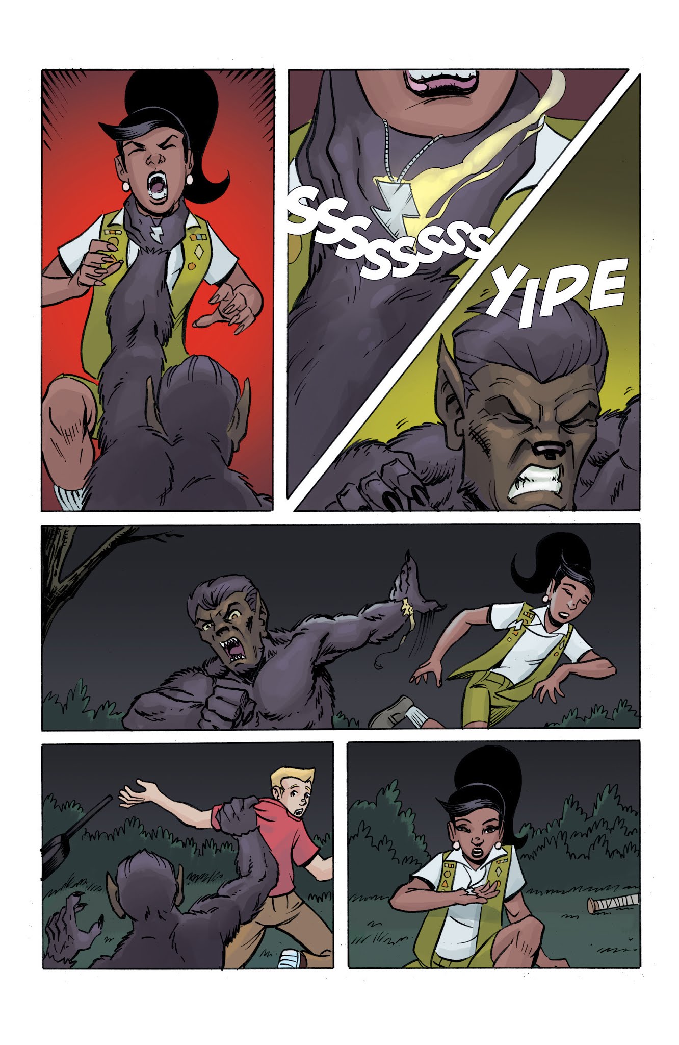 Read online Ghoul Scouts: I Was A Tweenage Werewolf! comic -  Issue #4 - 22