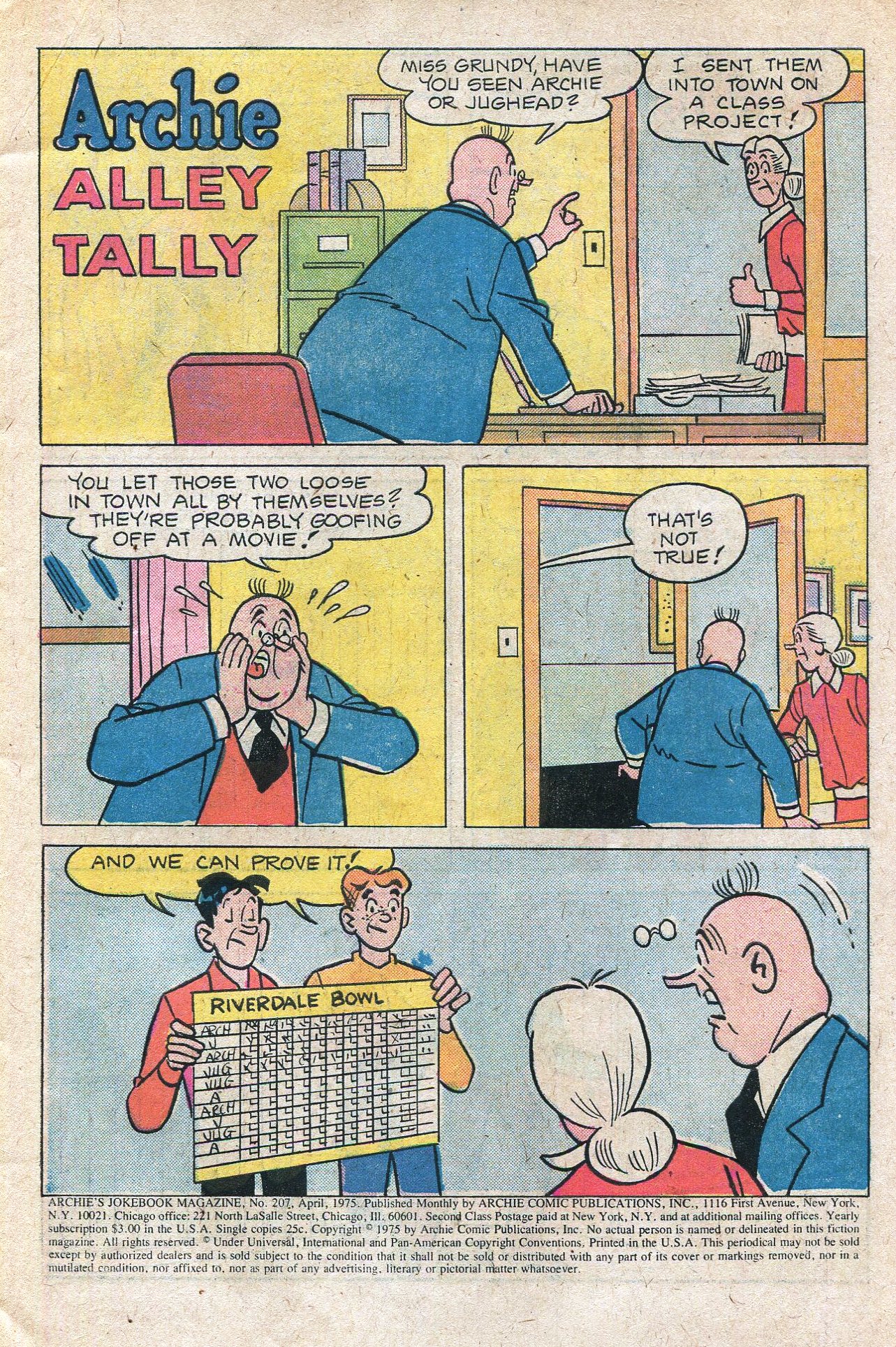 Read online Archie's Joke Book Magazine comic -  Issue #207 - 3