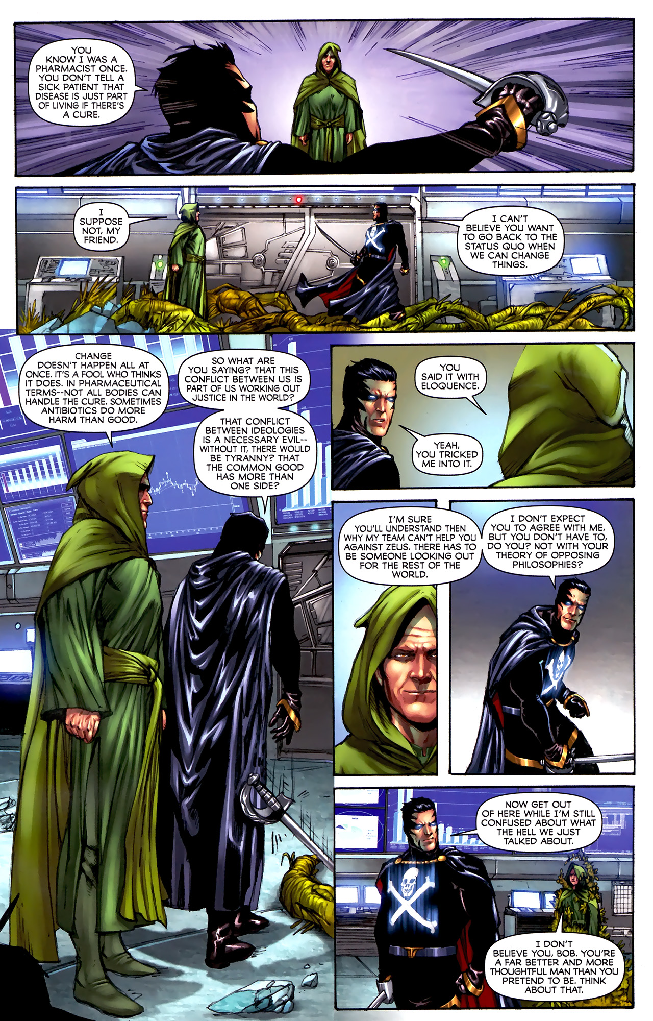 Read online Project Superpowers: Chapter Two comic -  Issue #10 - 8
