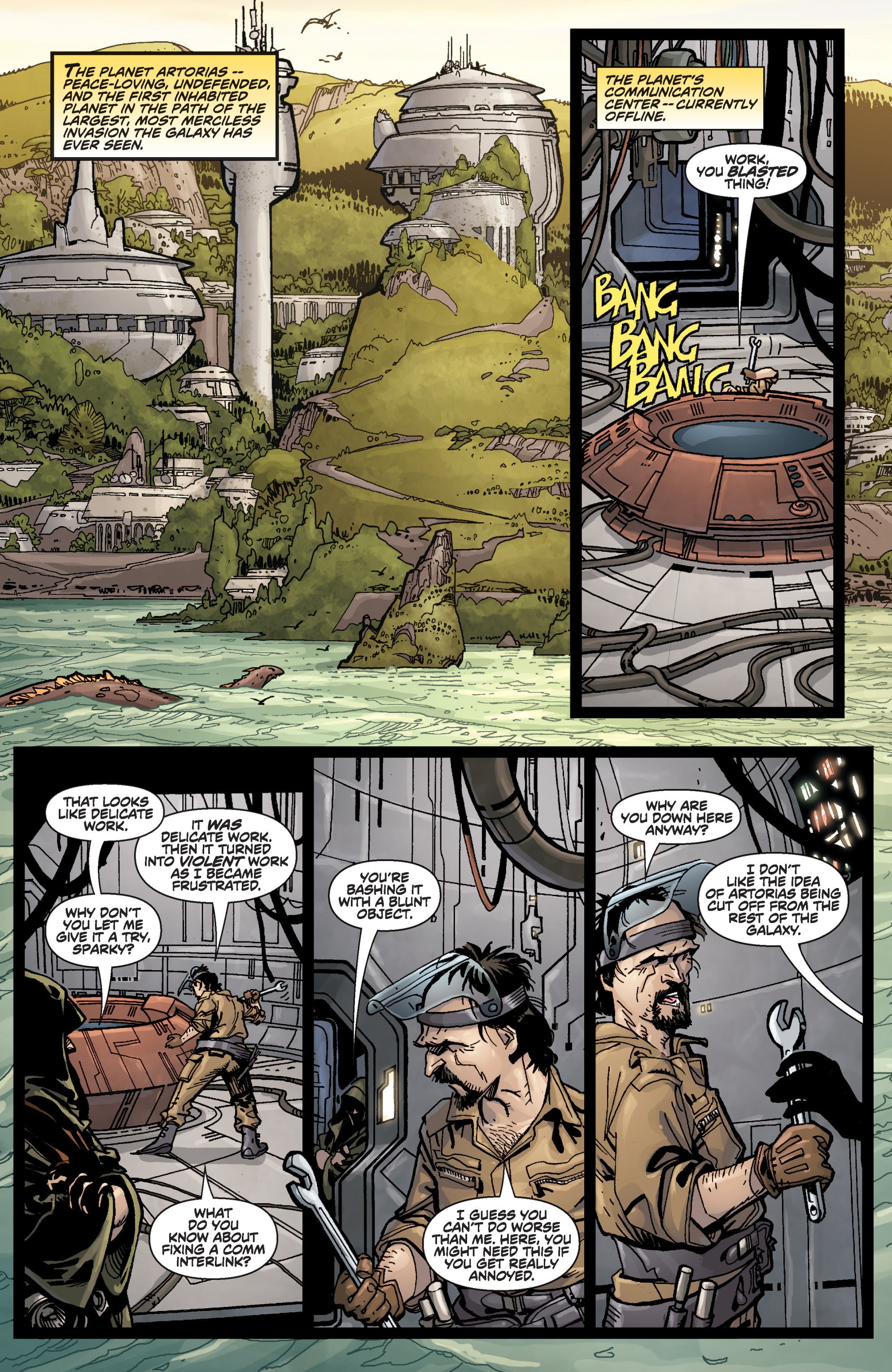 Read online Star Wars Omnibus: Invasion comic -  Issue # TPB (Part 1) - 14