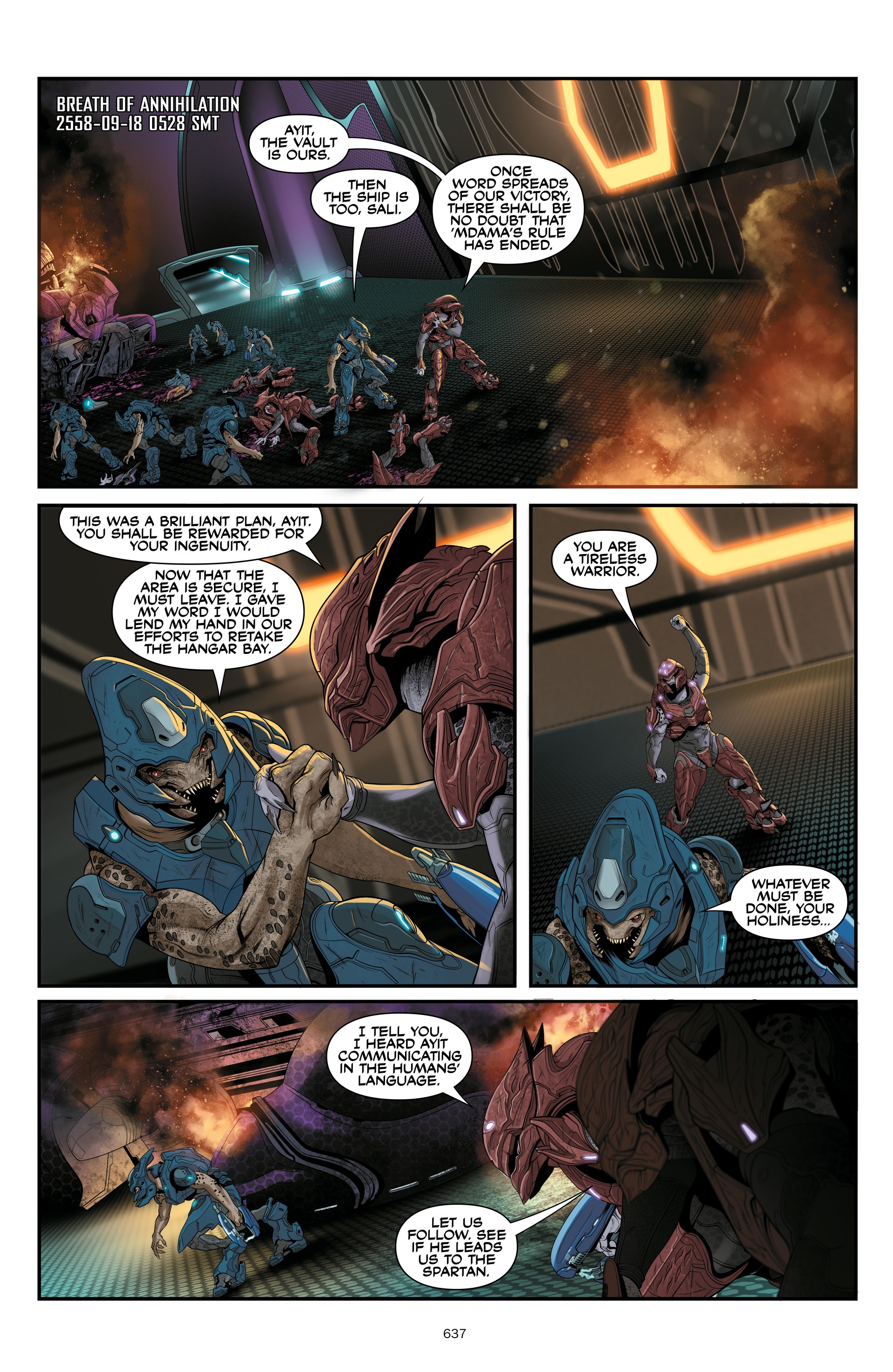 Read online Halo: Initiation and Escalation comic -  Issue # TPB (Part 7) - 29