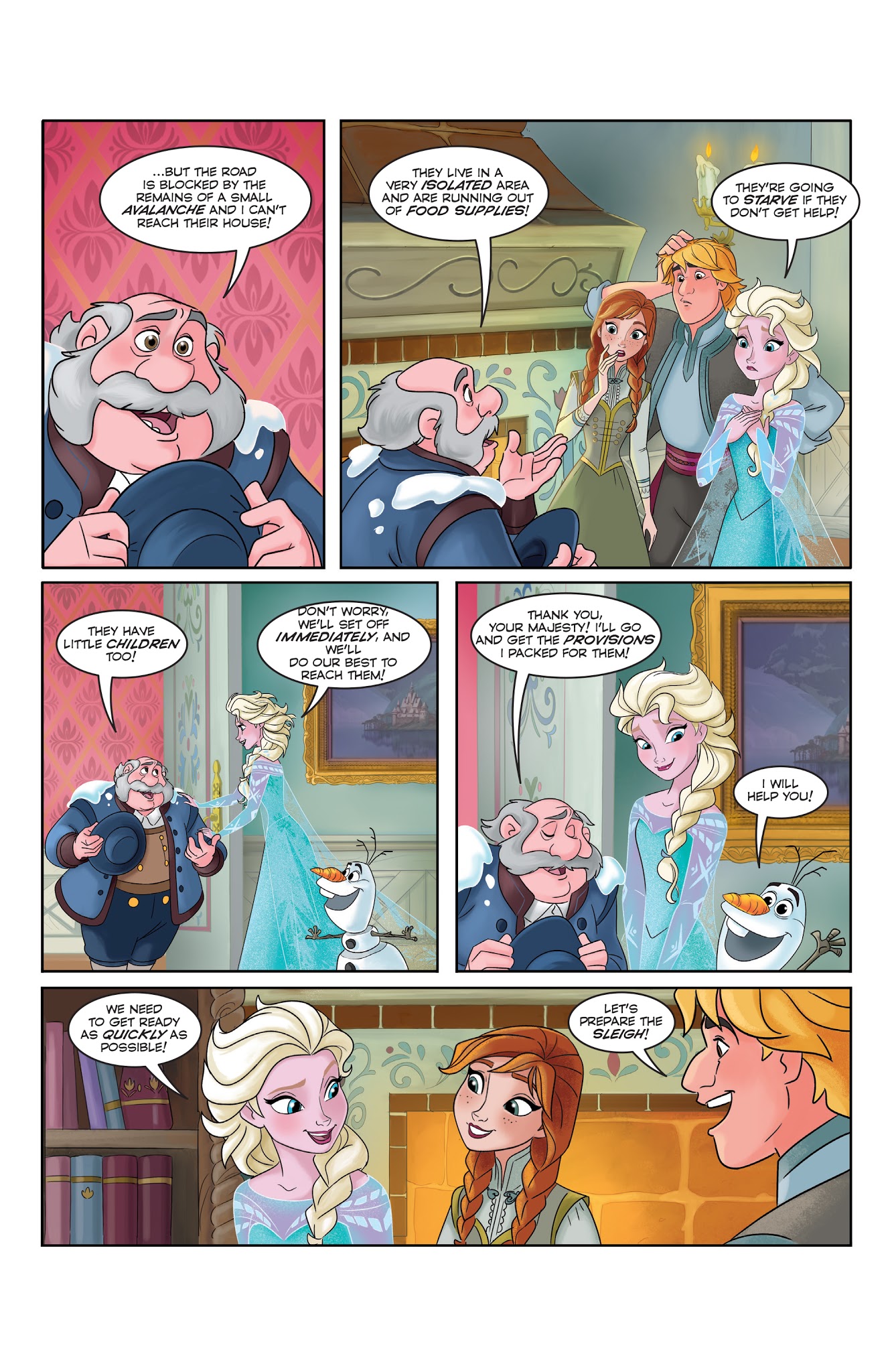 Read online Disney Frozen comic -  Issue #3 - 26