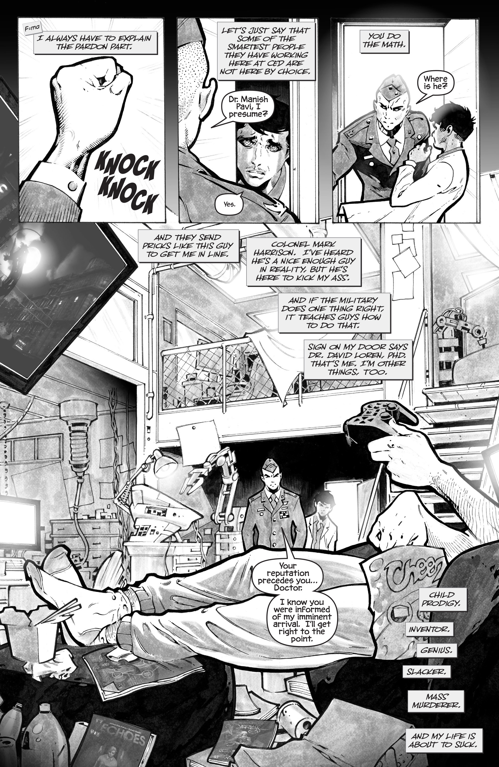 Read online Think Tank comic -  Issue #1 - 8