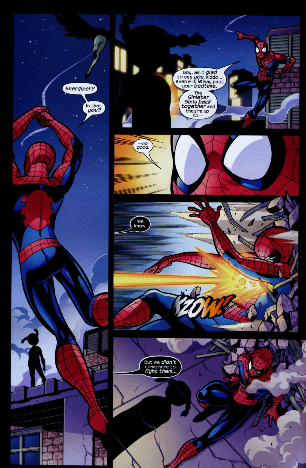 Read online Spider-Man and Power Pack comic -  Issue #4 - 5