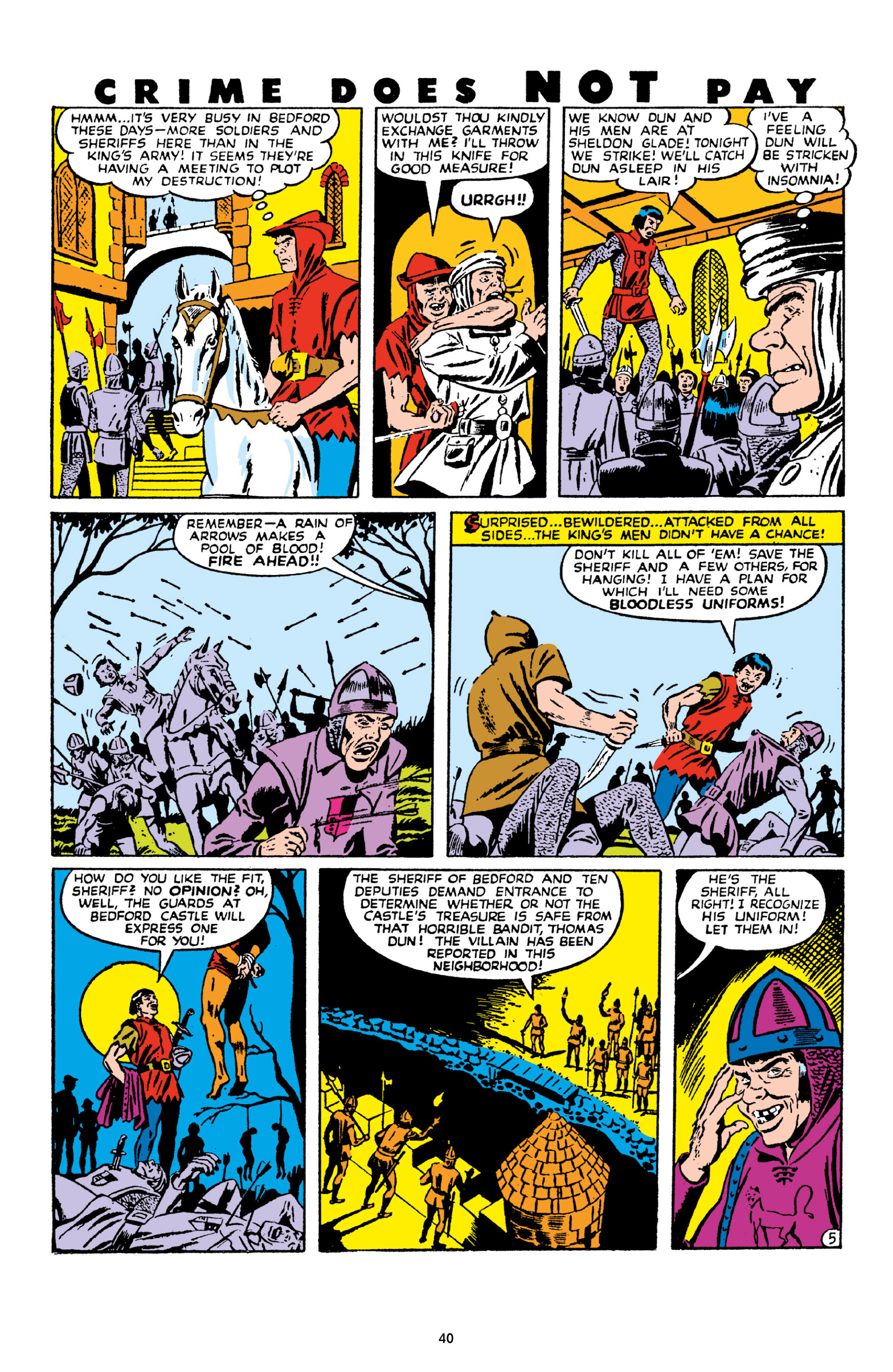 Read online Crime Does Not Pay Archives comic -  Issue # TPB 10 (Part 1) - 42